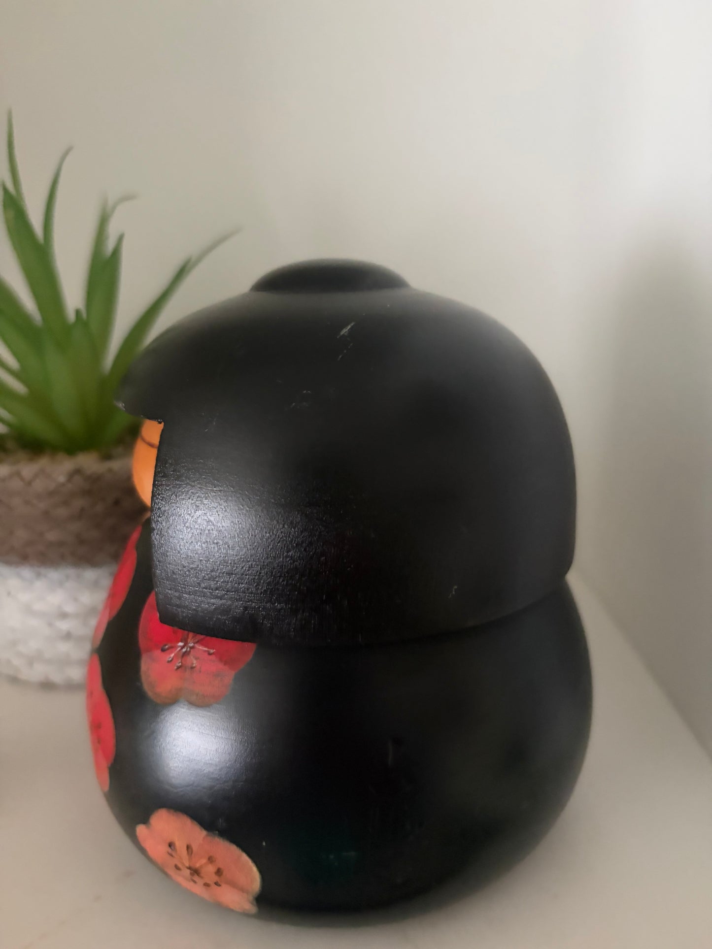 Vintage chunky Sosaku Kokeshi by Toa Sekiguchi (1942-)