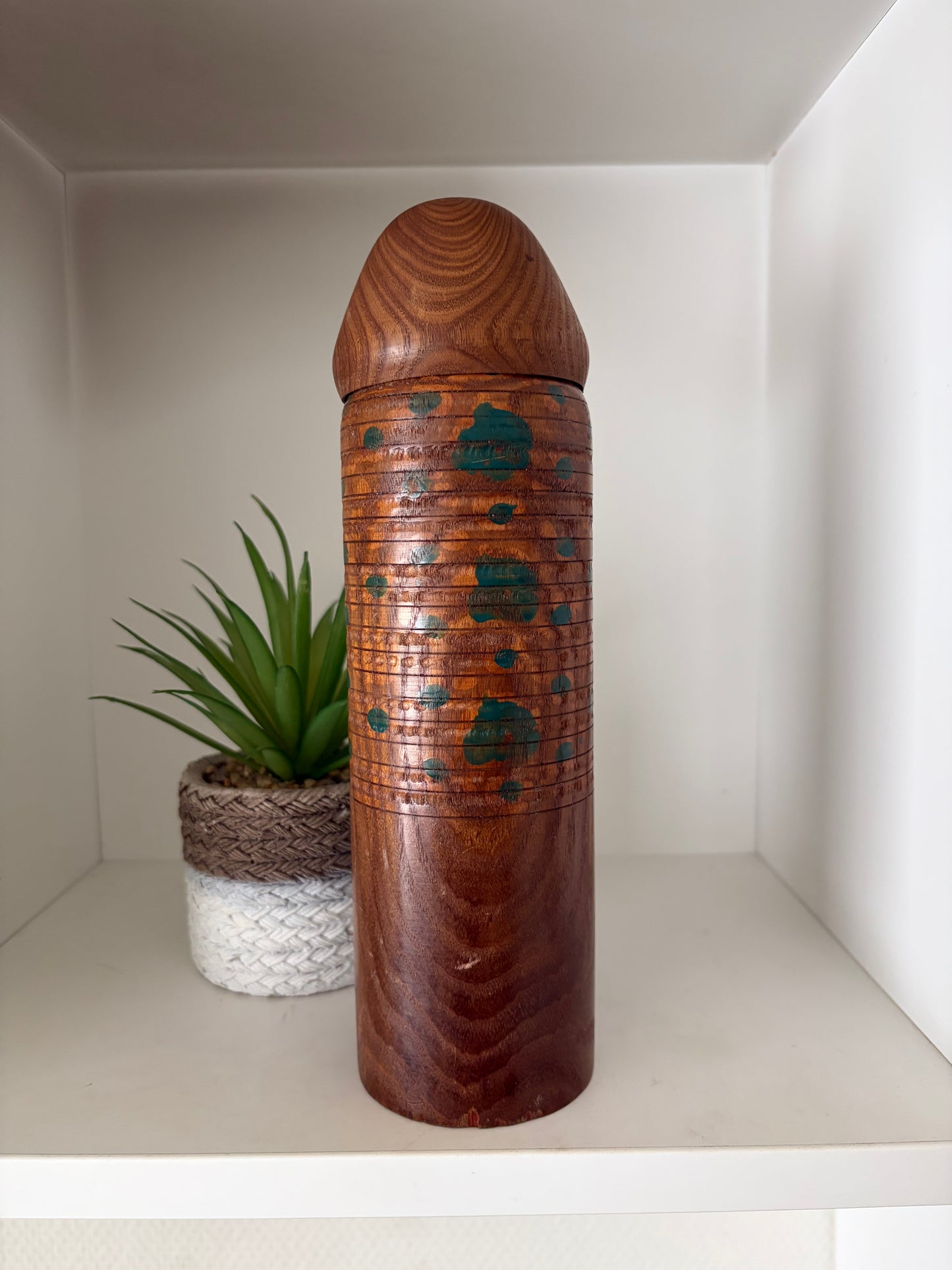 Vintage  Sosaku Kokeshi By Miyajima Muhitsu (1929-)