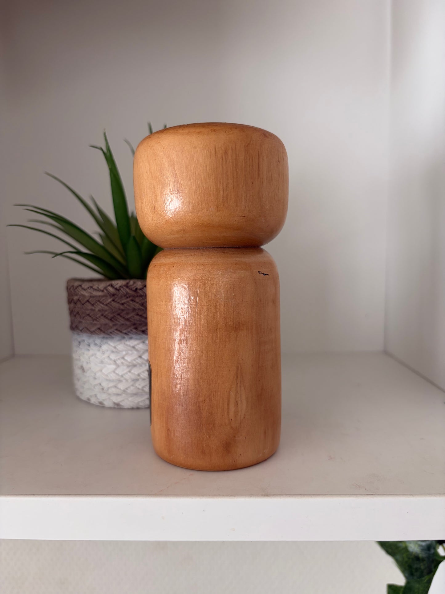 Rare Vintage Sosaku kokeshi by Yuji Kawase (1938-)