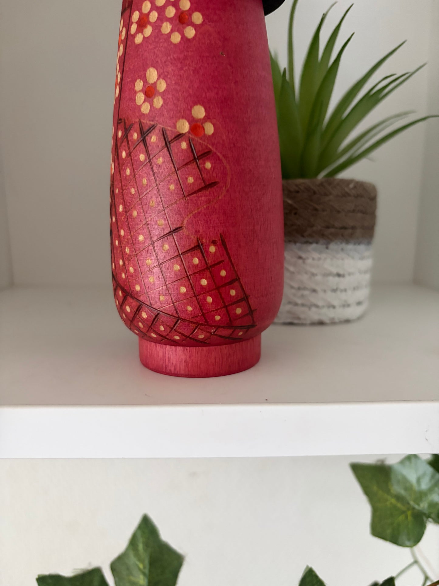 Vintage Gumma kokeshi by Kazuo Takamizawa