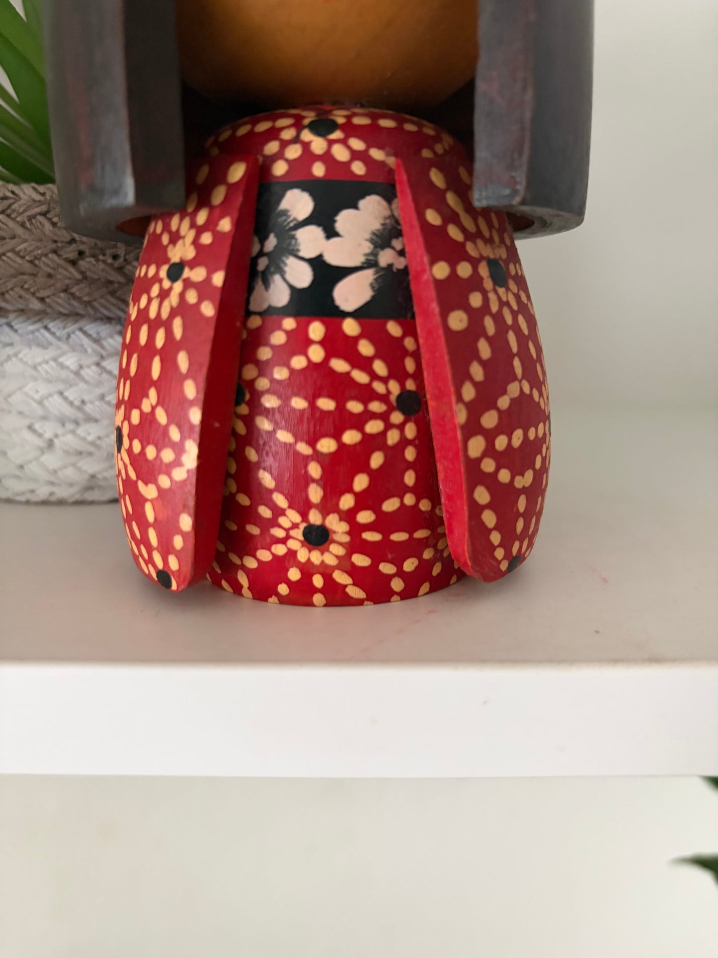 Vintage Gumma Kokeshi By Kazuo Takamizawa (1927-)