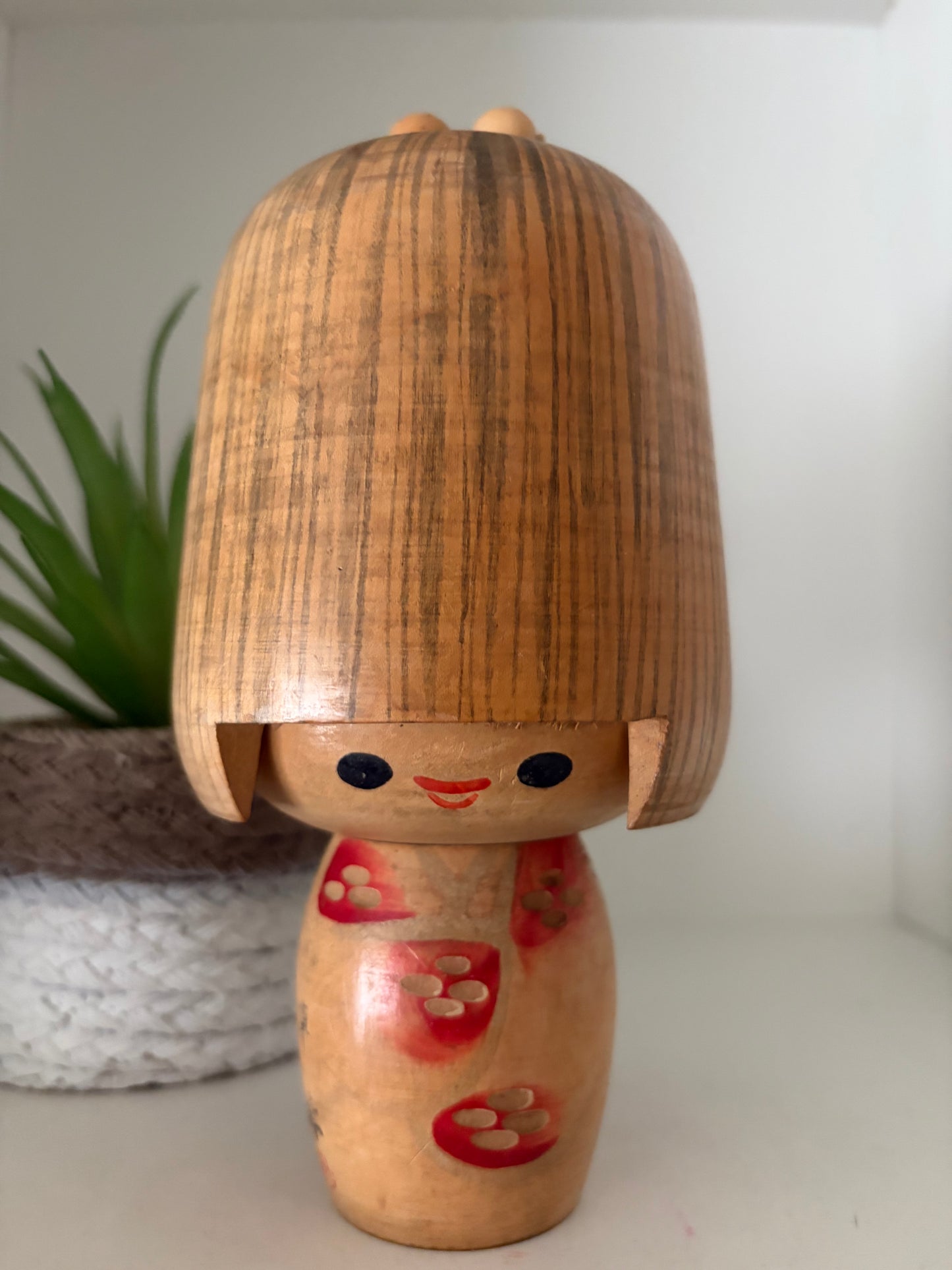 Rare vintage Sosaku kokeshi by Inosuke Kobayashi (1931-)