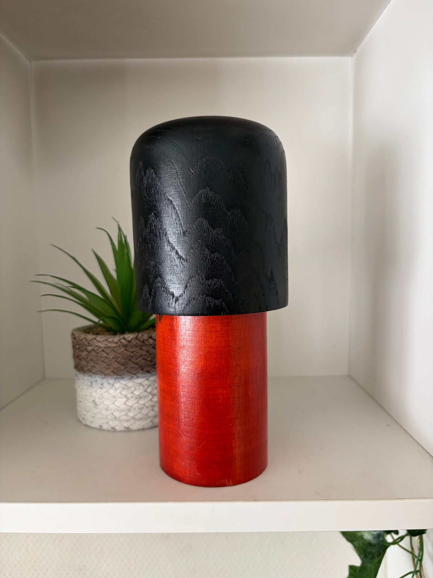 Vintage Gumma kokeshi by Kazuo Takamizawa (1927-)