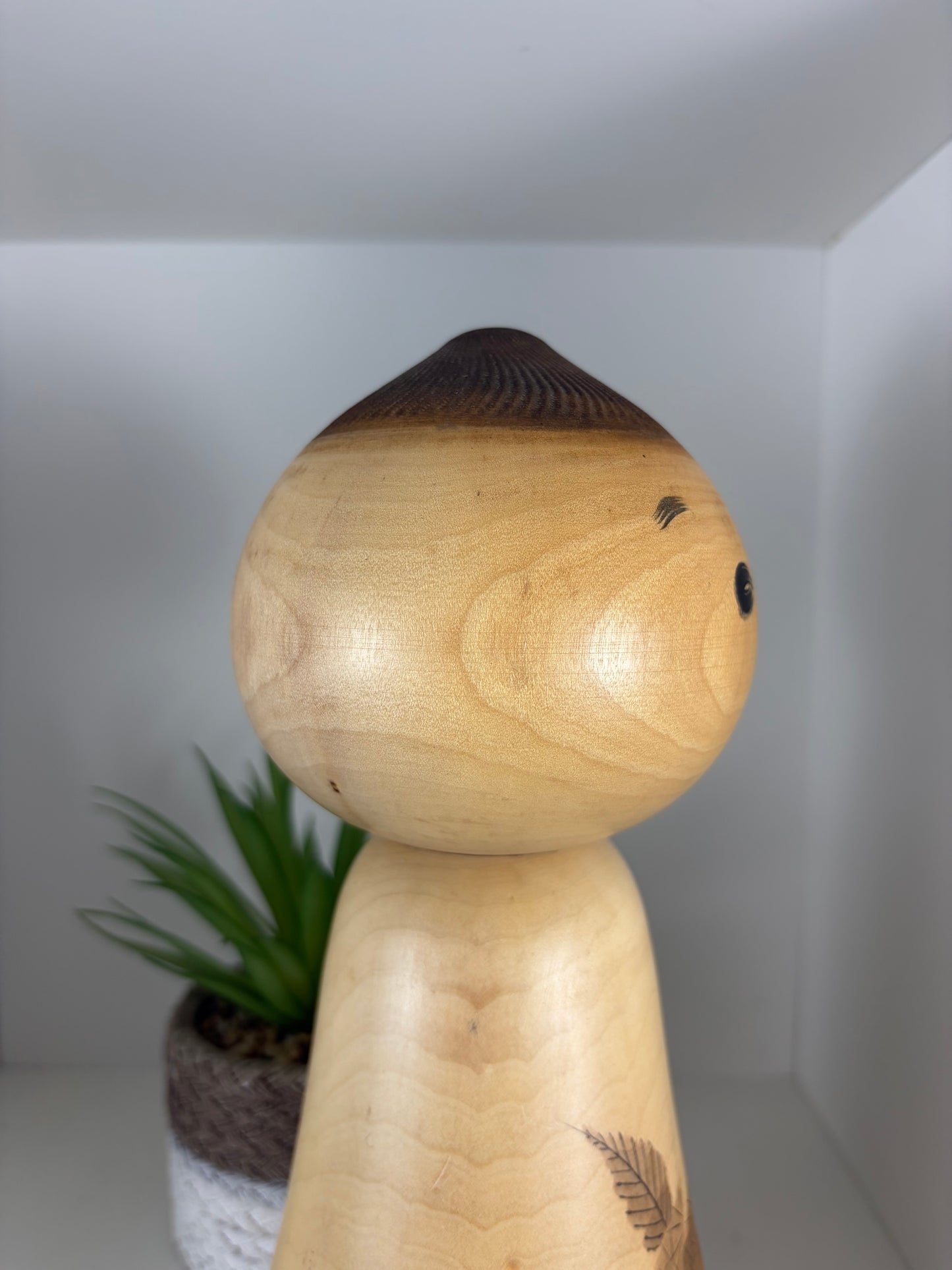 Vintage Sosaku kokeshi by Masao Watanabe (1917-2007)