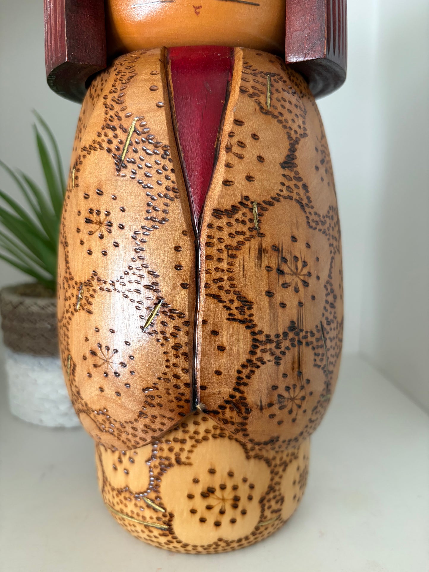 Vintage Sosaku Kokeshi By Ohtani Yoshio (1936-)