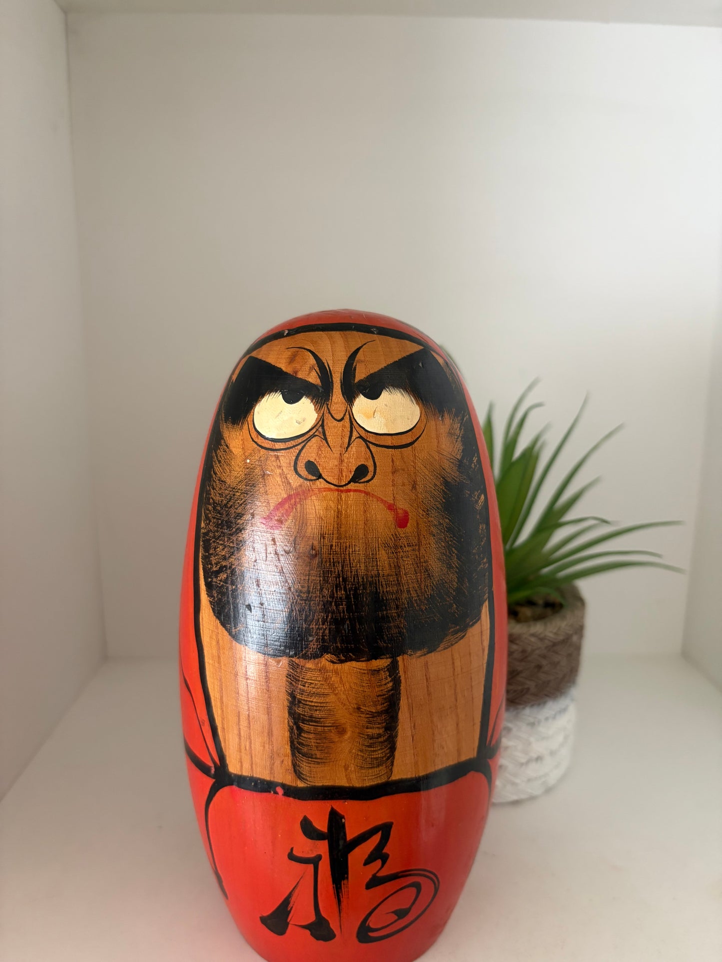 Vintage Daruma kokeshi
