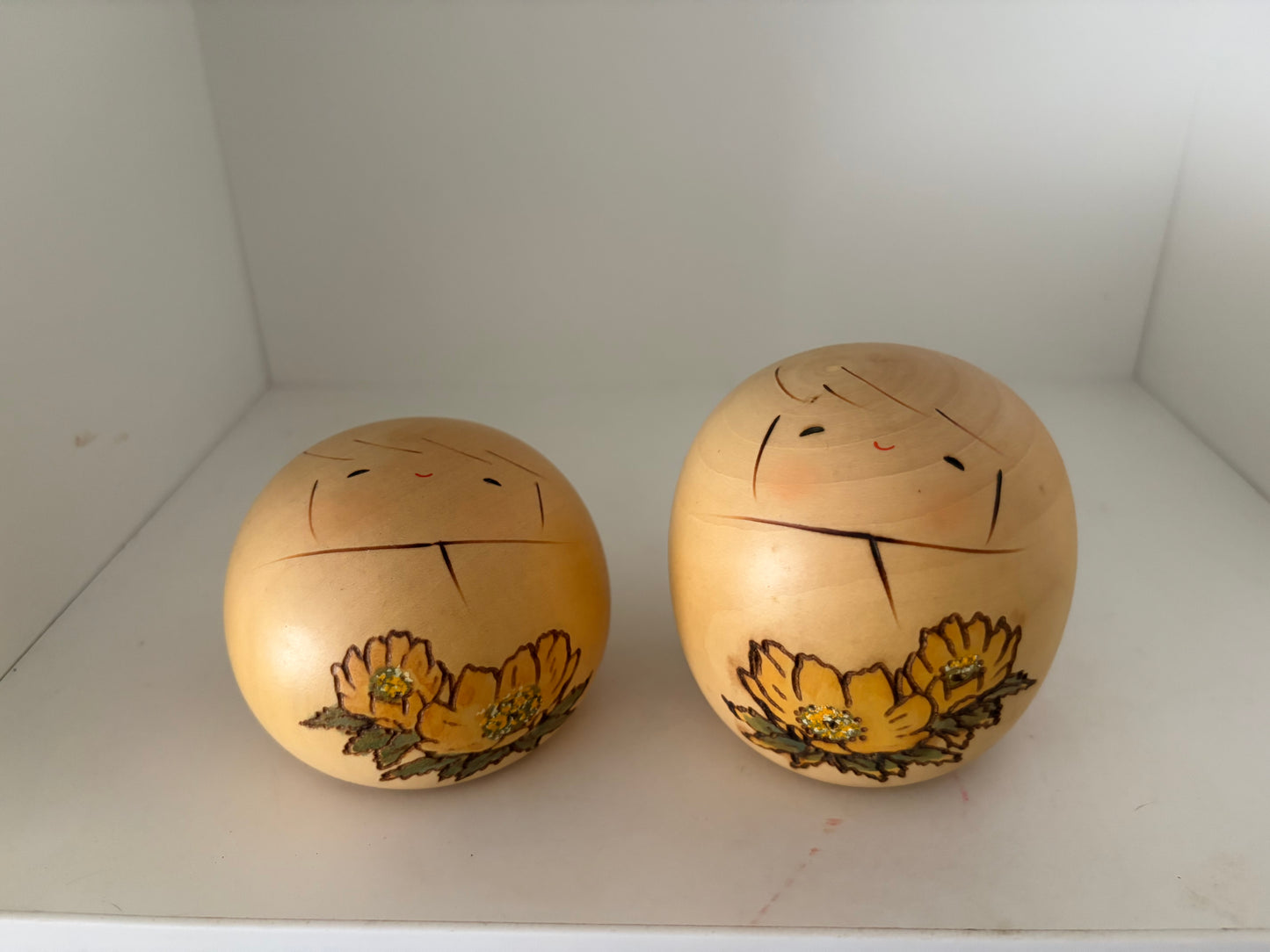 Vintage creative kokeshi by Usaburo
