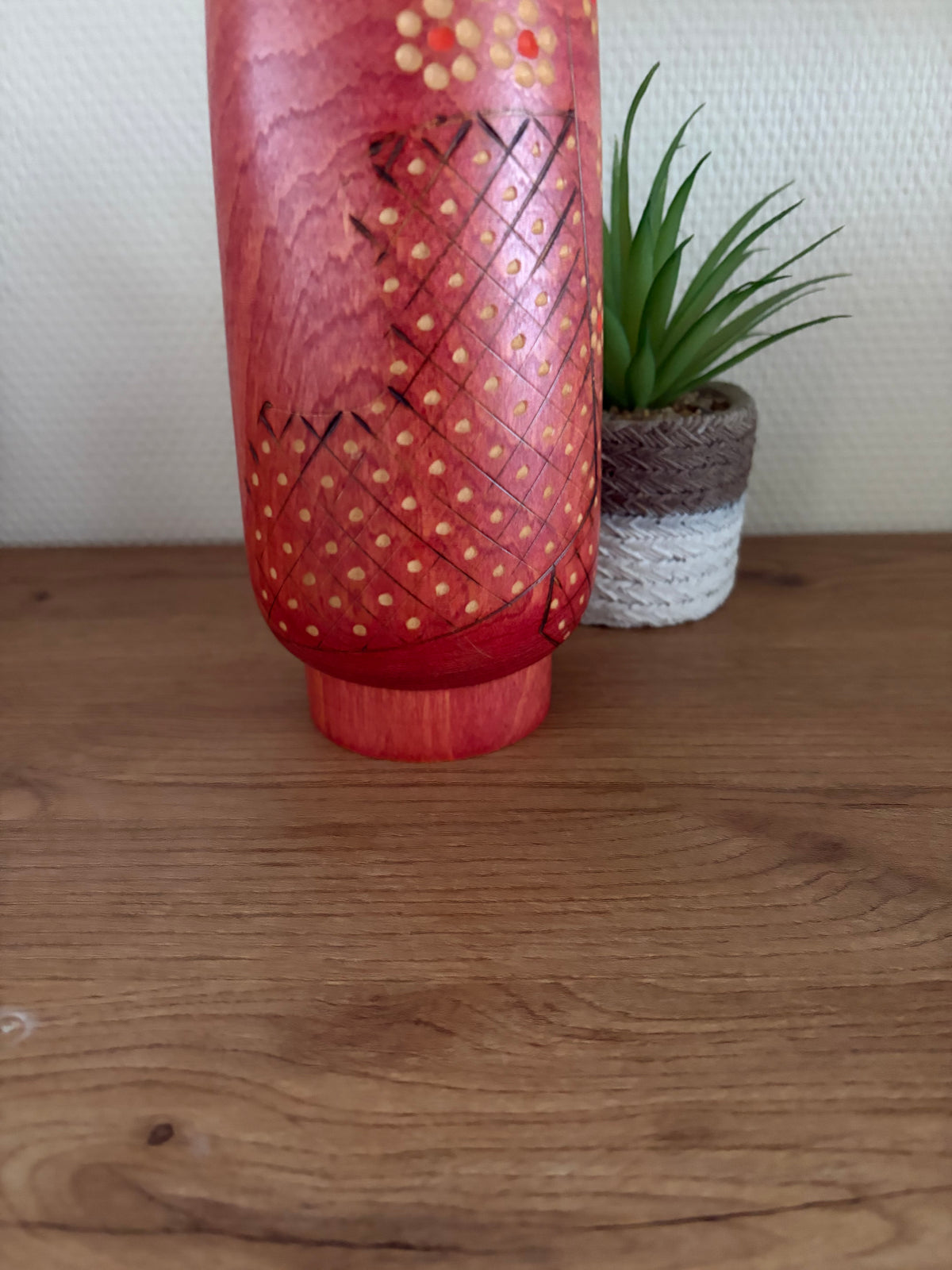 Vintage XL Gumma Kokeshi made by Kazuo Takamizawa (1927-)