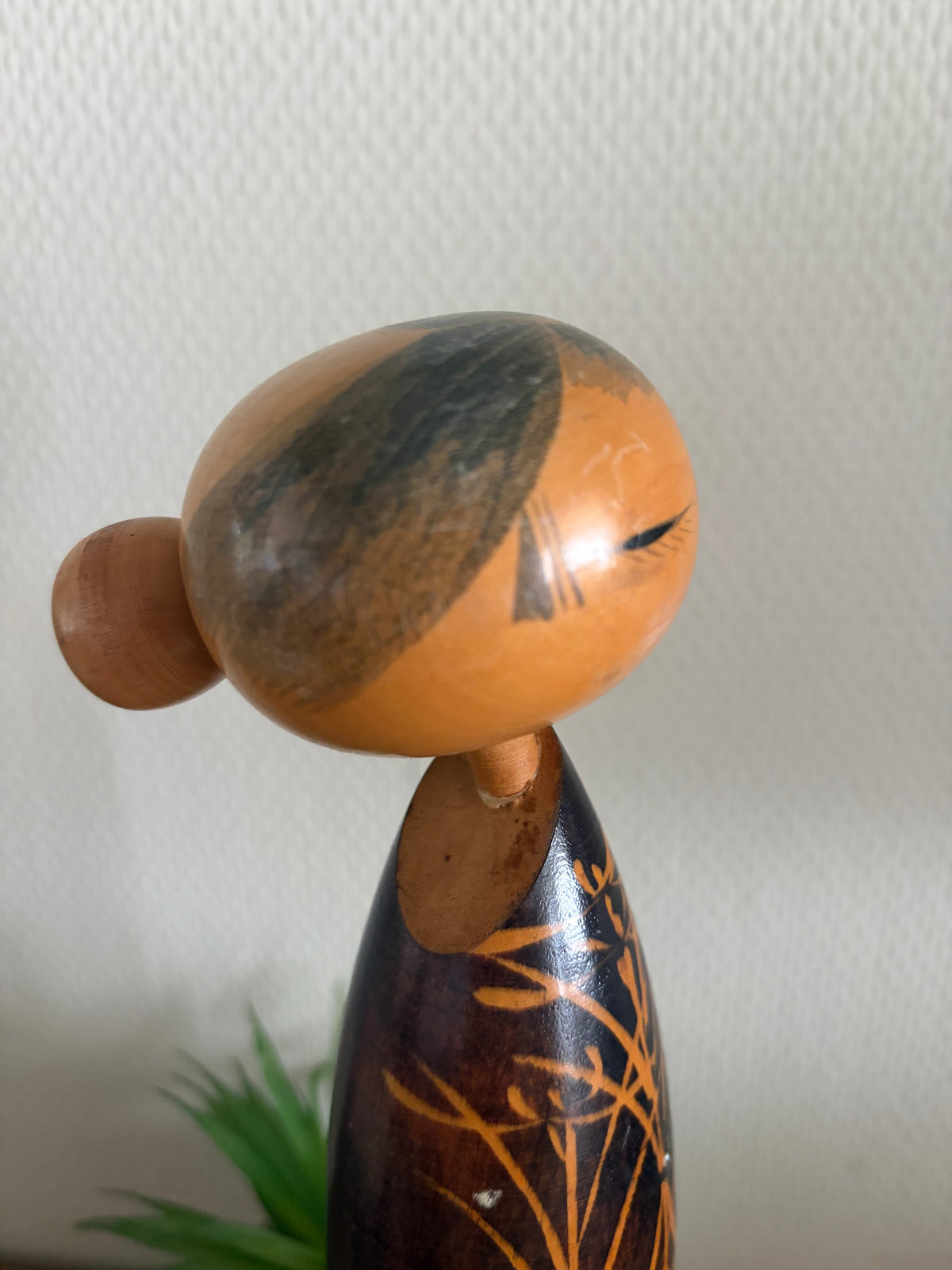 Vintage Sosaku kokeshi by Sato Suigai (1920-)