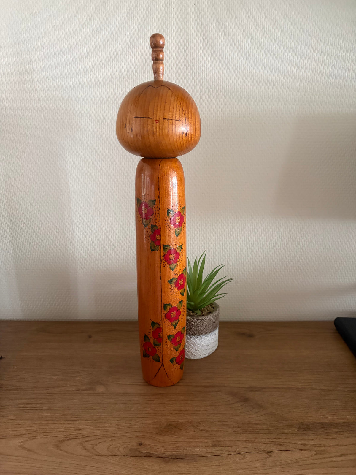 Vintage Sosaku kokeshi by Toa Sekiguchi (1942-) - Dated 1979