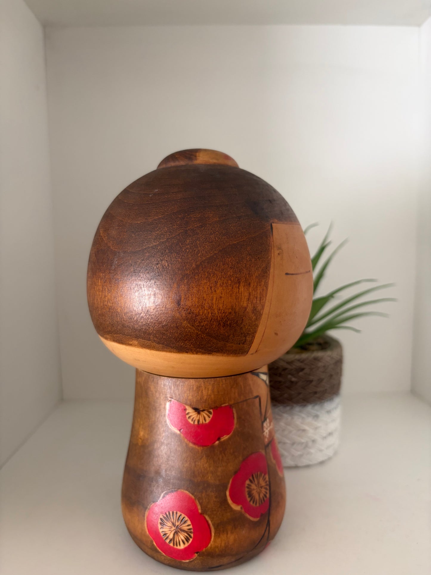 Rare vintage Sosaku kokeshi by Toa Sekiguchi (1942-)