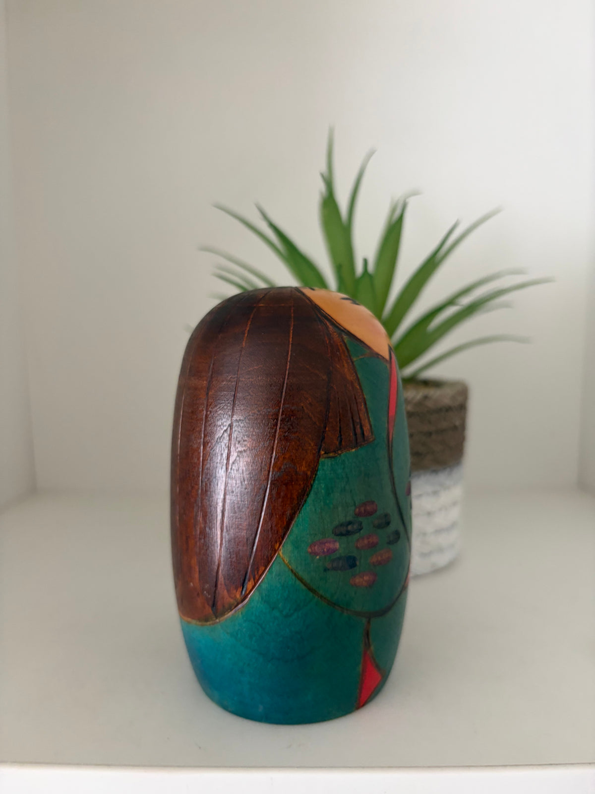 Vintage Gumma kokeshi by Kunio Miyagawa (1933-)