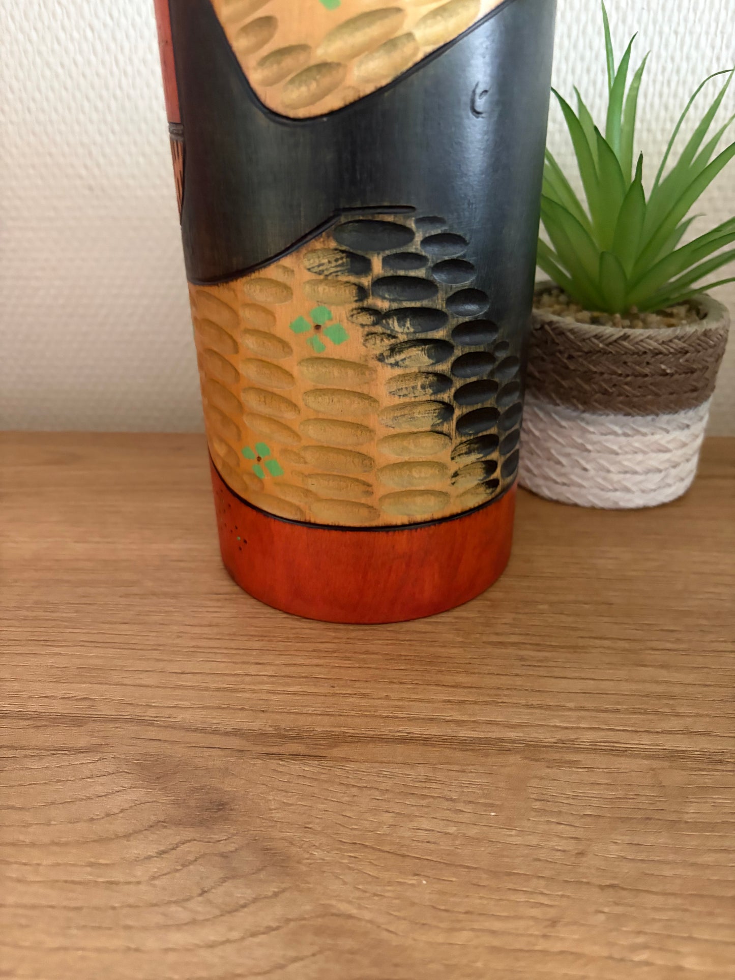 Rare Vintage Gumma kokeshi by Kisaku - XL!