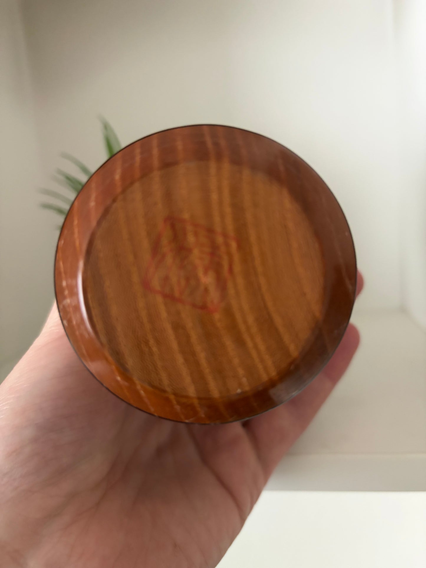 Vintage traditional kokeshi with Daruma