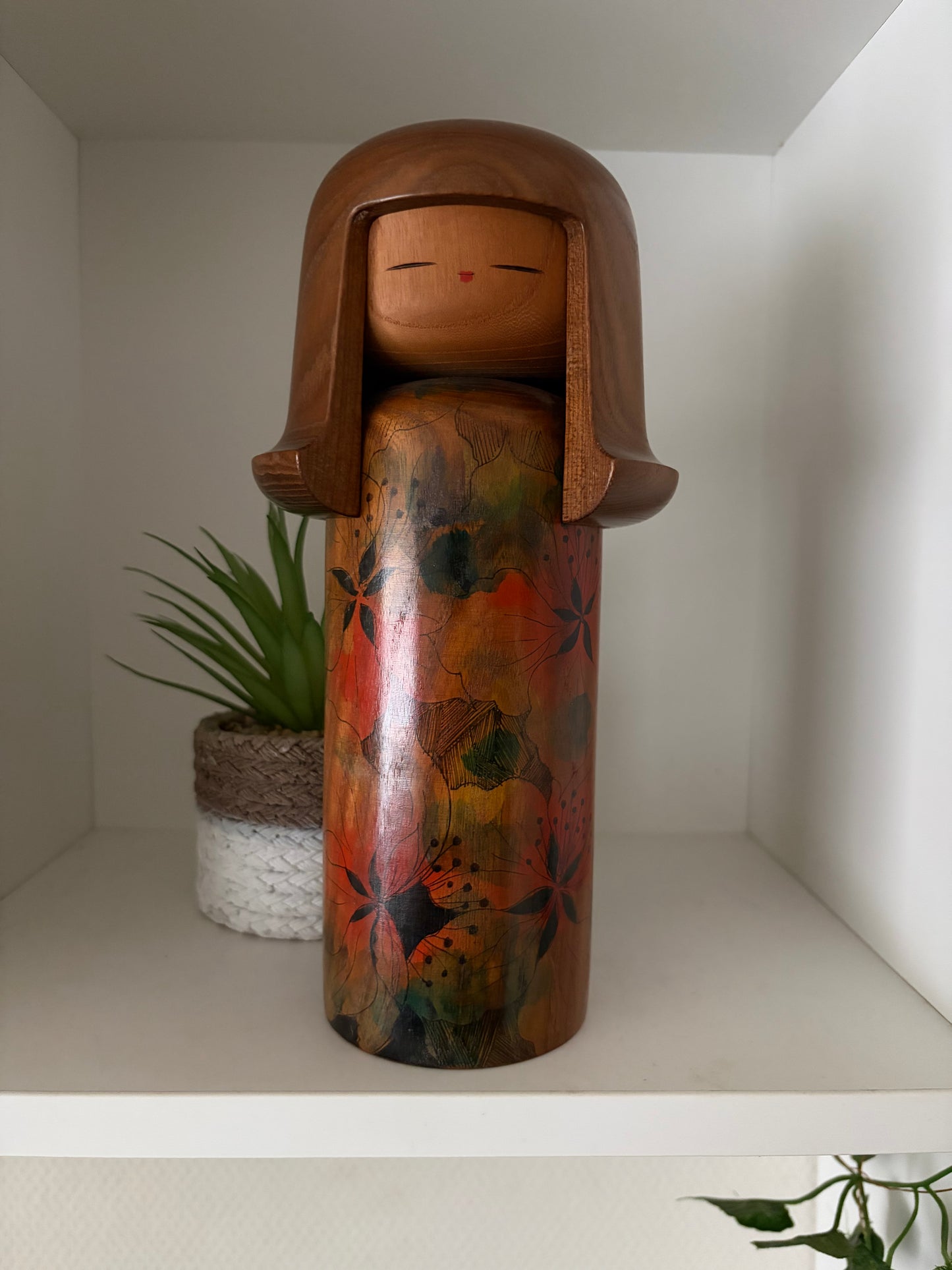 Rare vintage Sosaku kokeshi by Kato Masami (1925-)