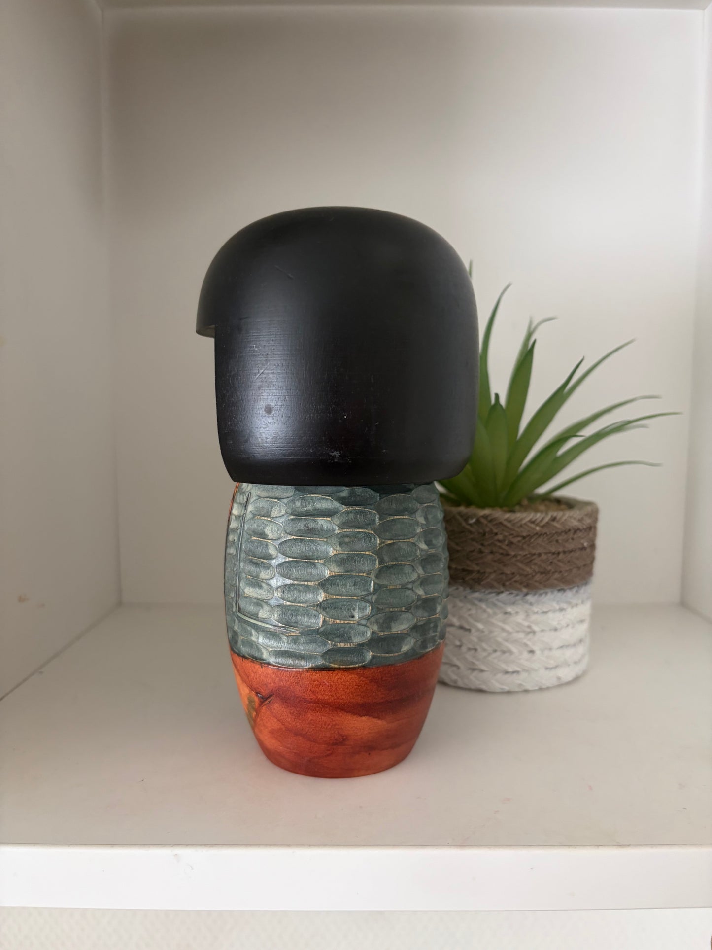 Vintage Gumma kokeshi by Kisaku