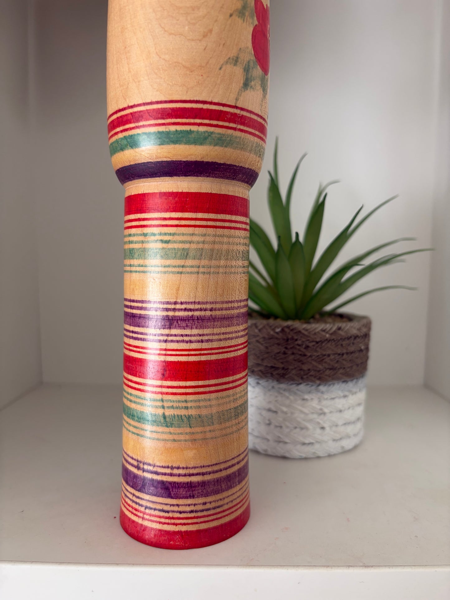 Vintage Tsugaro Kokeshi by Okuse Tetsunori (1940-1992)