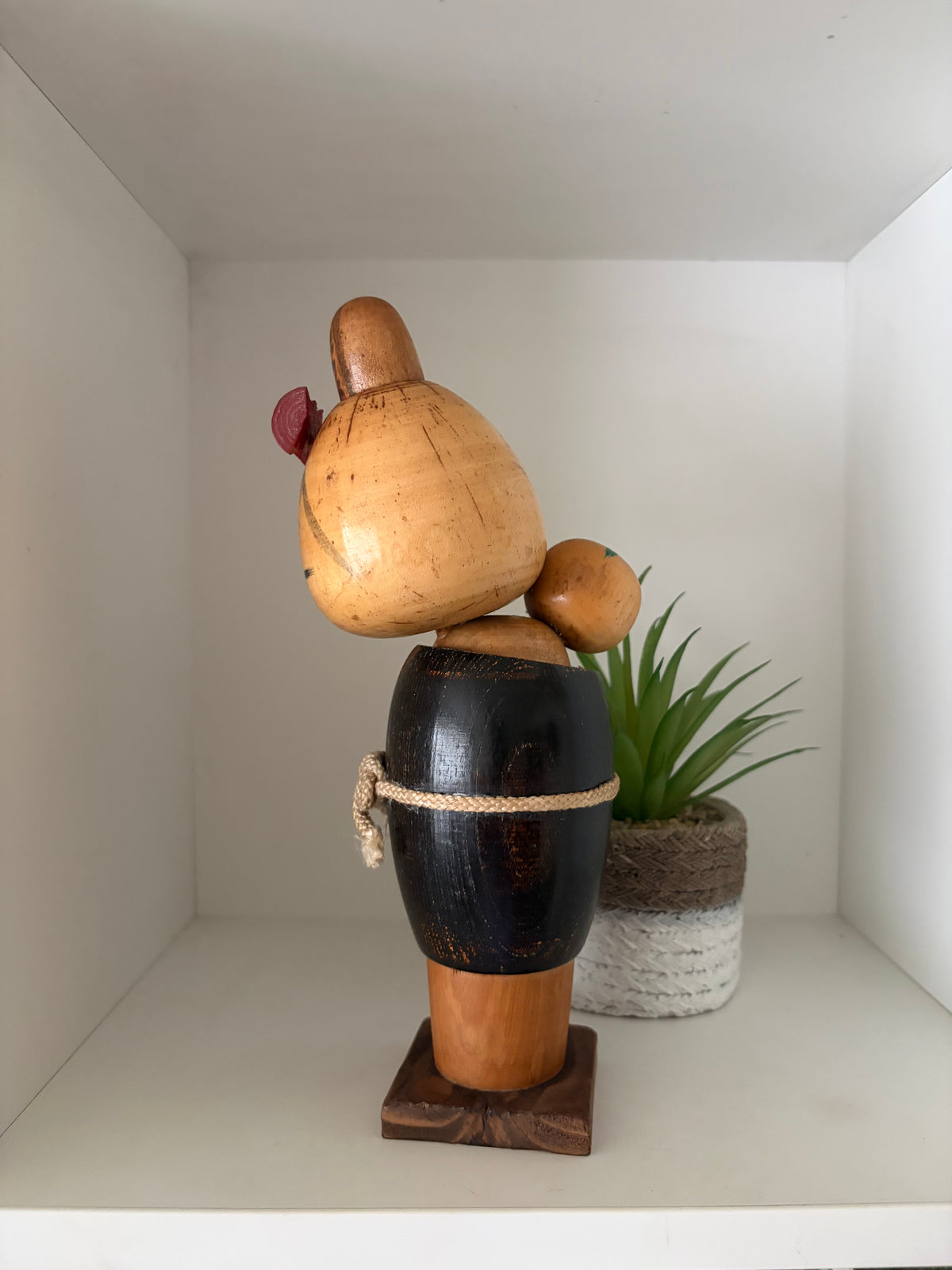 Vintage Sosaku kokeshi by Isamu Yamakawa - Mother and child