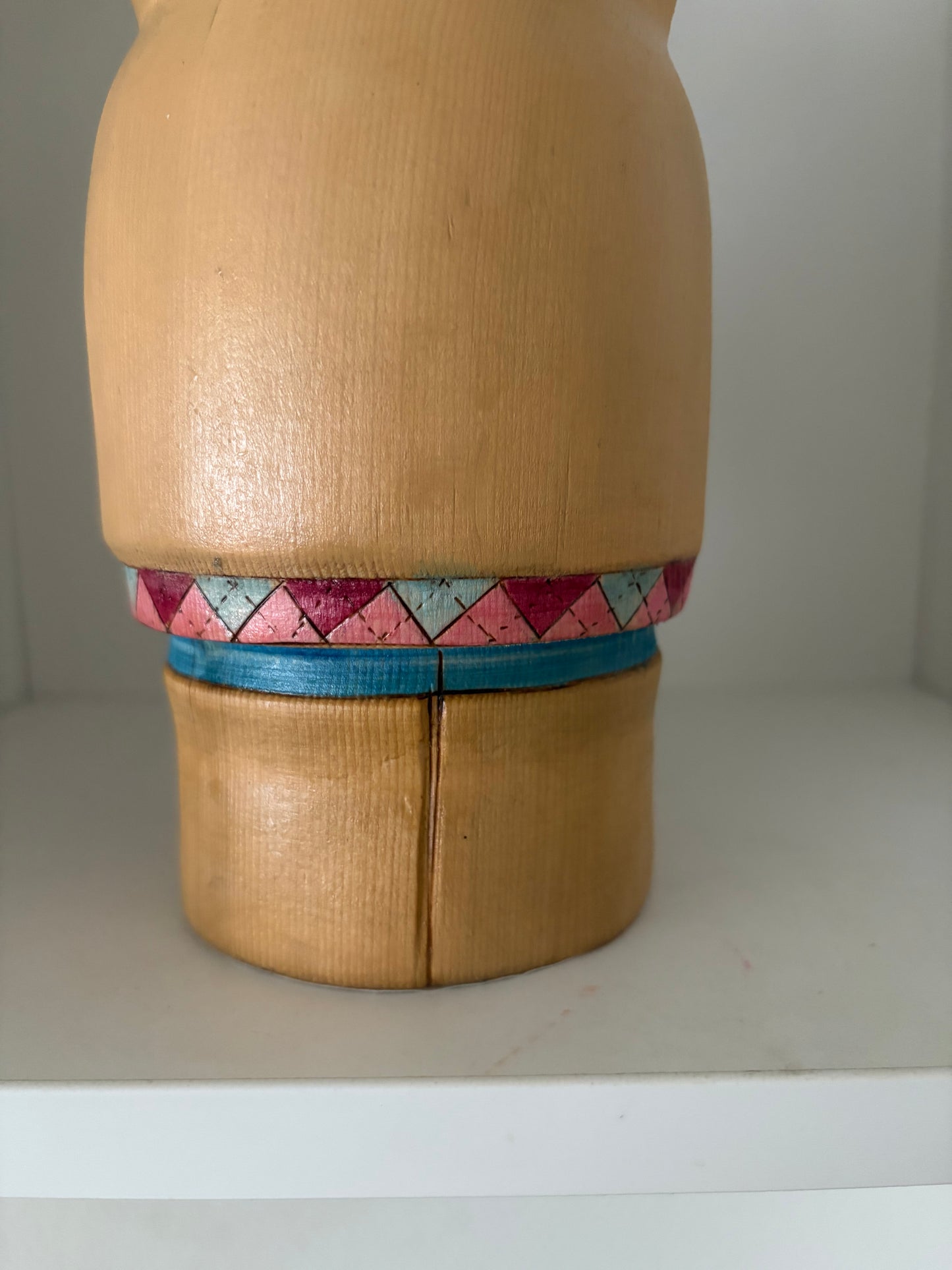 Modern Sosaku kokeshi by Yuko Yamazaki is part of her Easter Series - With box