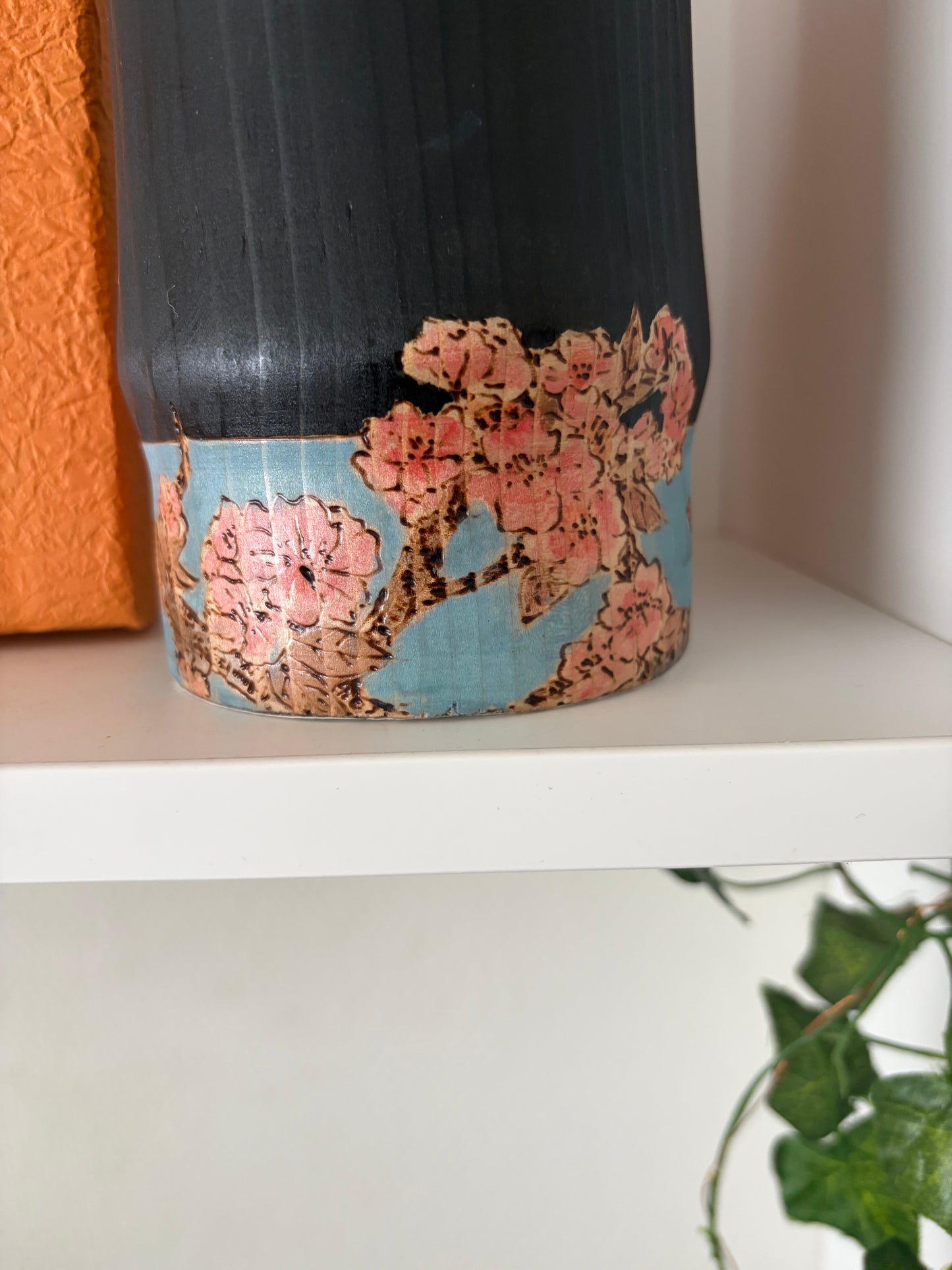 One of a kind kokeshi by Yuko Yamazaki- With box