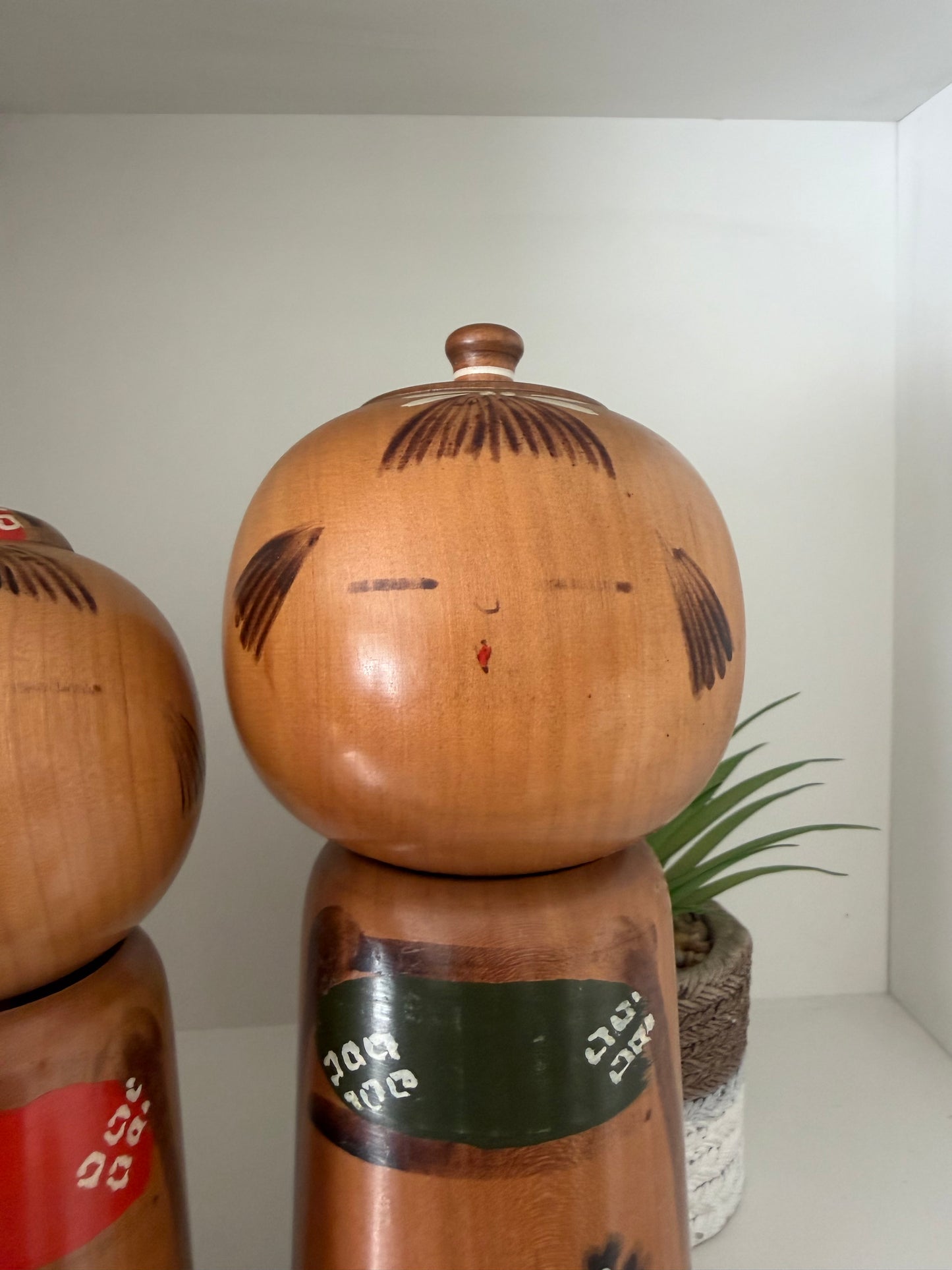 Vintage Husband and Wife kokeshi by Kiyohara Takao