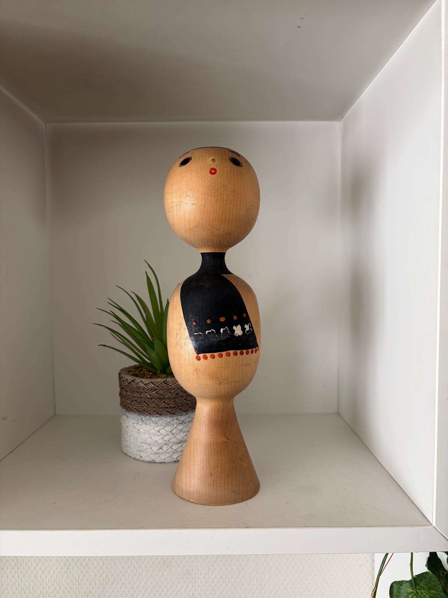Rare Vintage Creative Kokeshi by Fukuju Yusa (1930-2001)