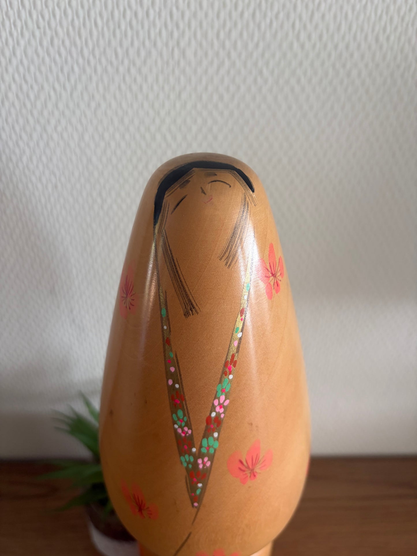 Rare vintage Sosaku kokeshi by Takahashi Hashime (1918-2002)