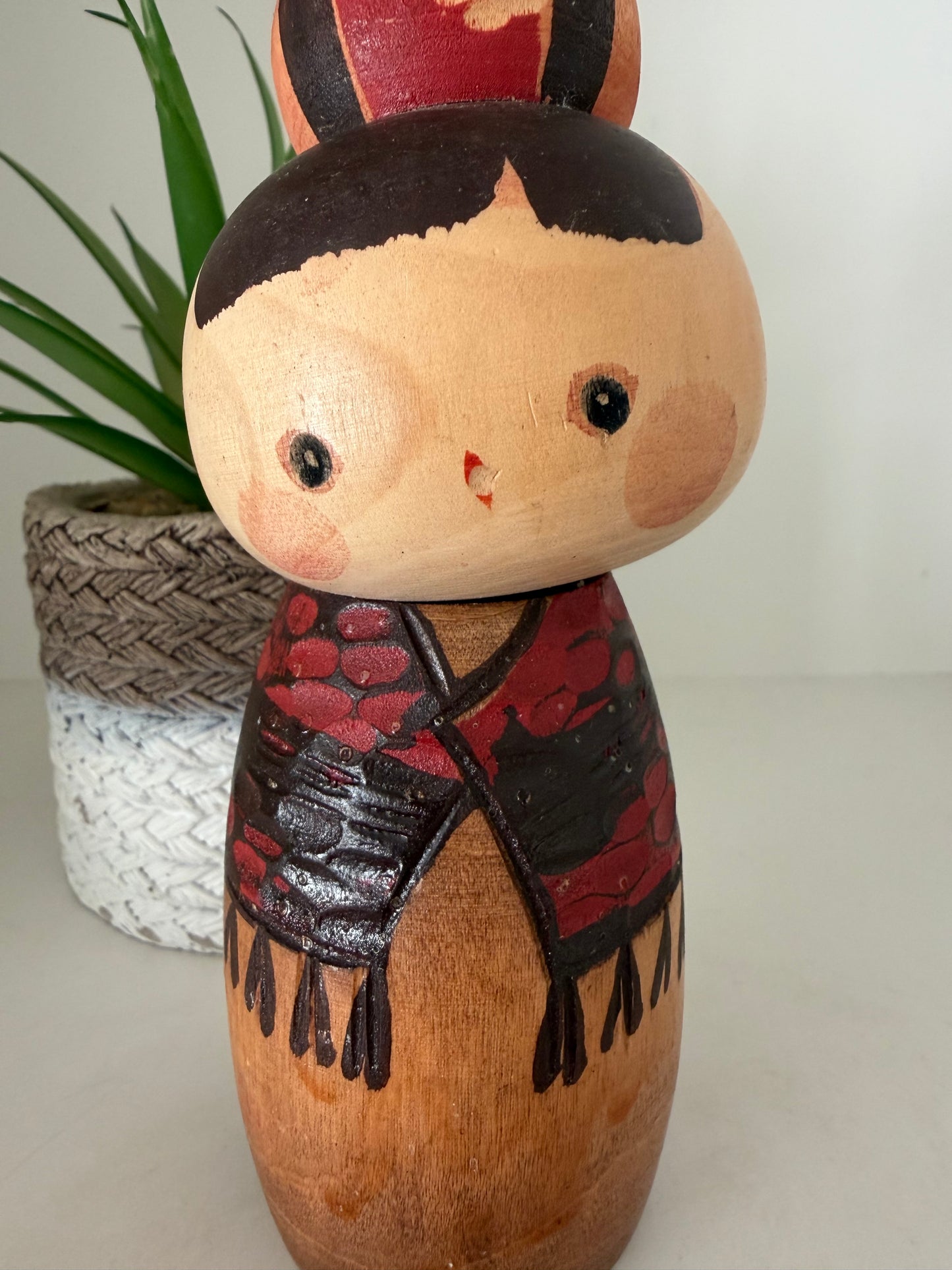 Rare Vintage Creative Kokeshi By Hiroe Fukushima