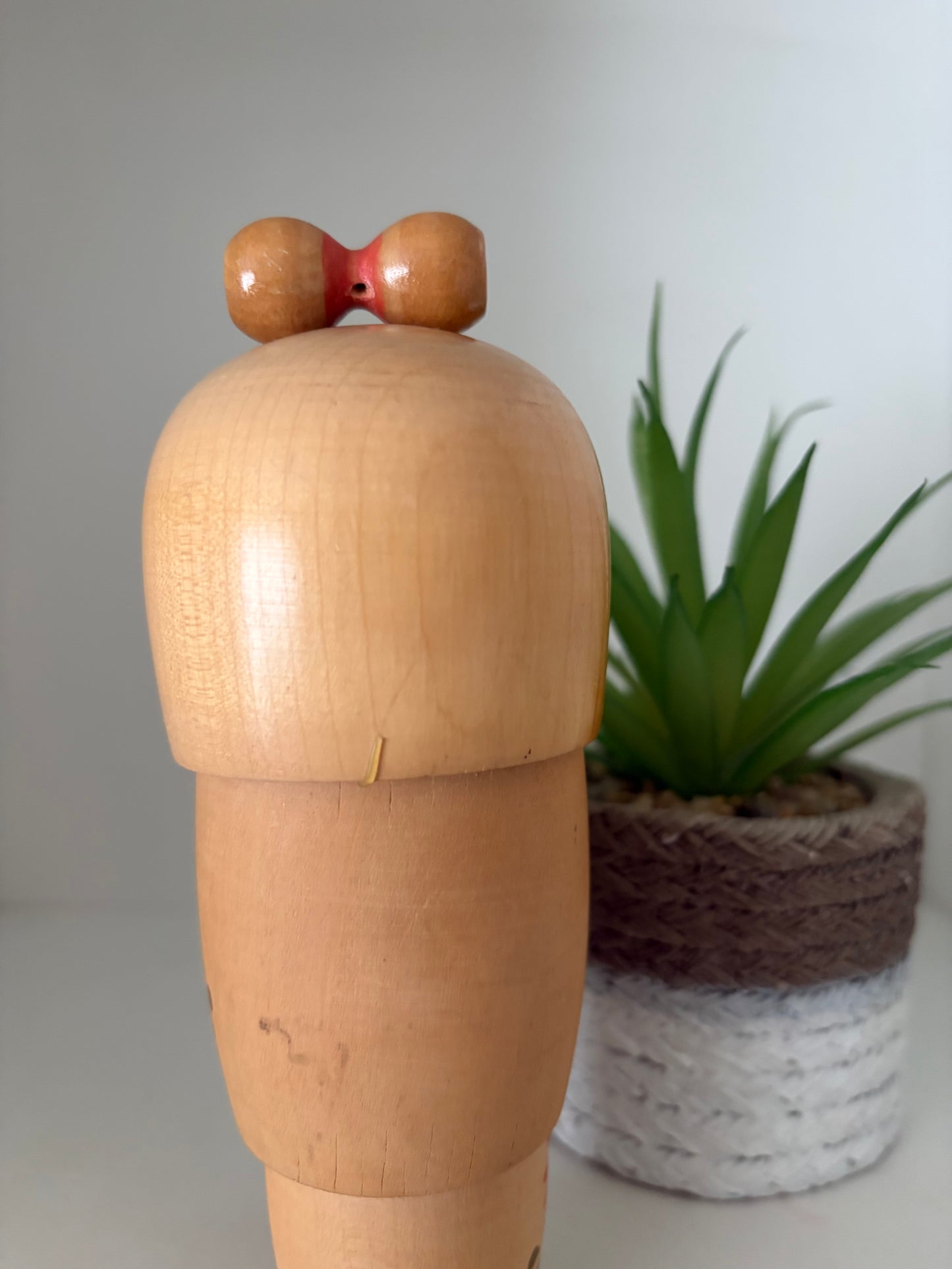 Vintage creative kokeshi by Hajime Miyashita (1940-)