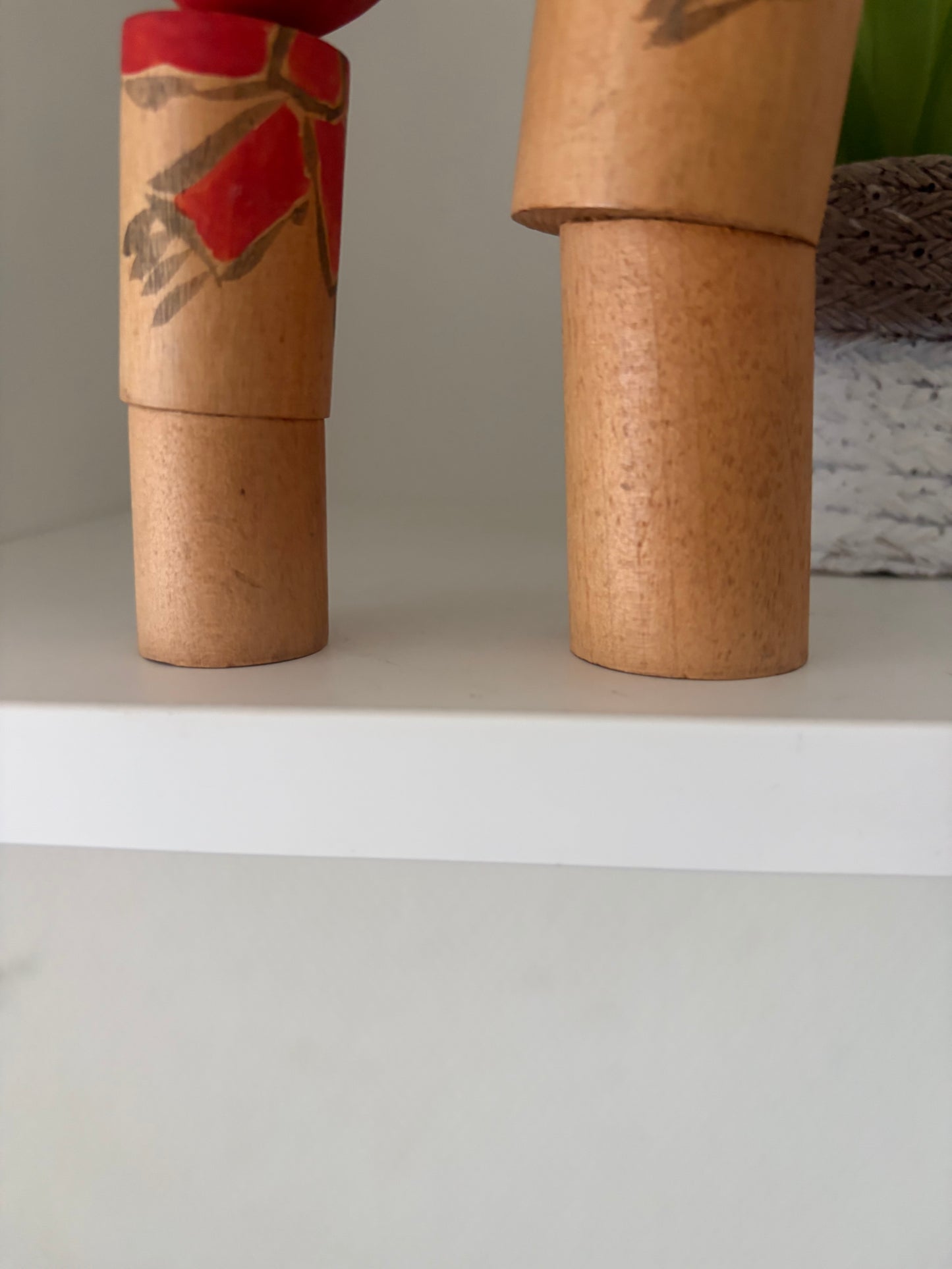 Vintage Mother and Child kokeshi by Kiyohara Takao