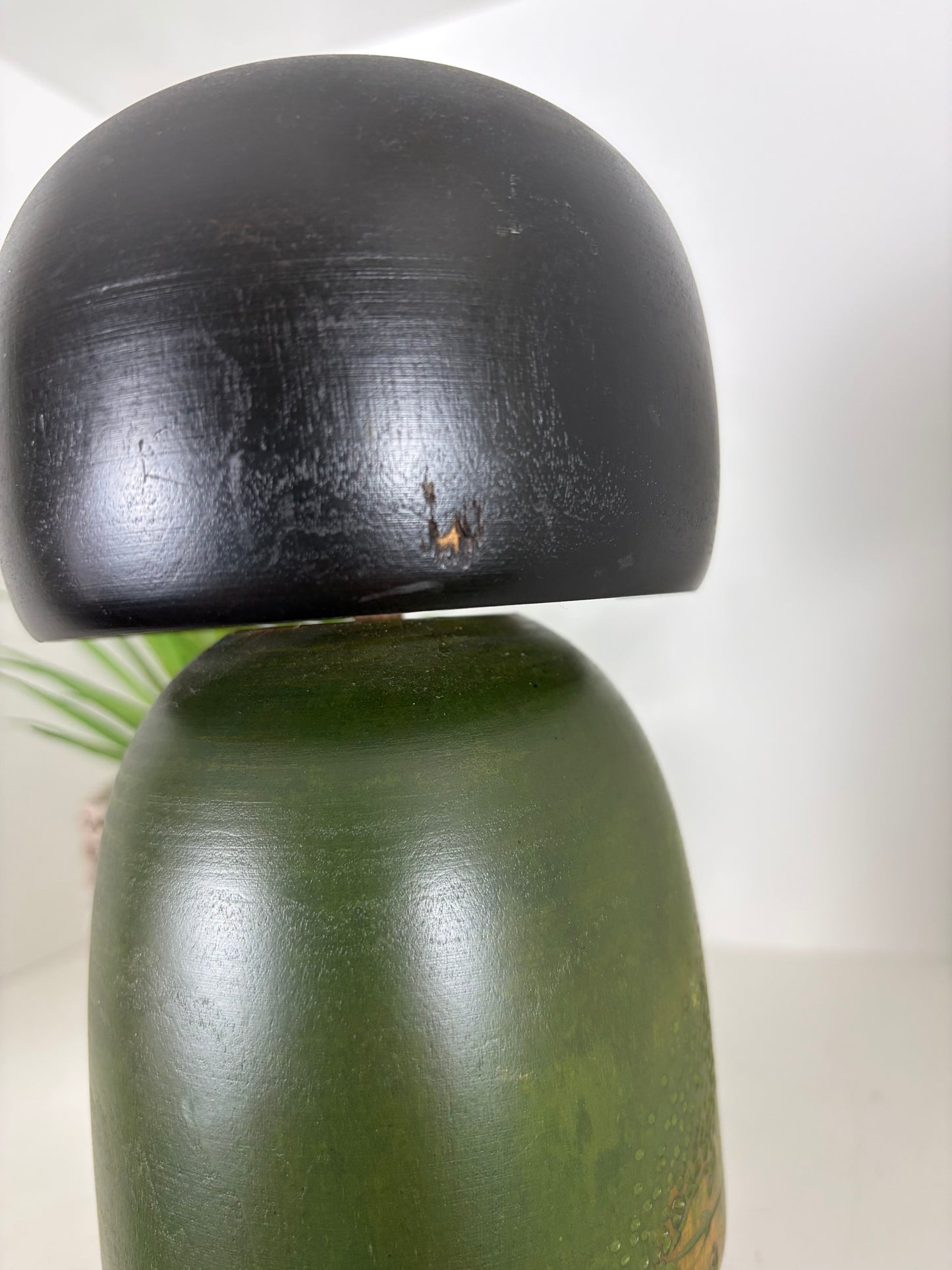 Vintage Gumma kokeshi by Kisaku
