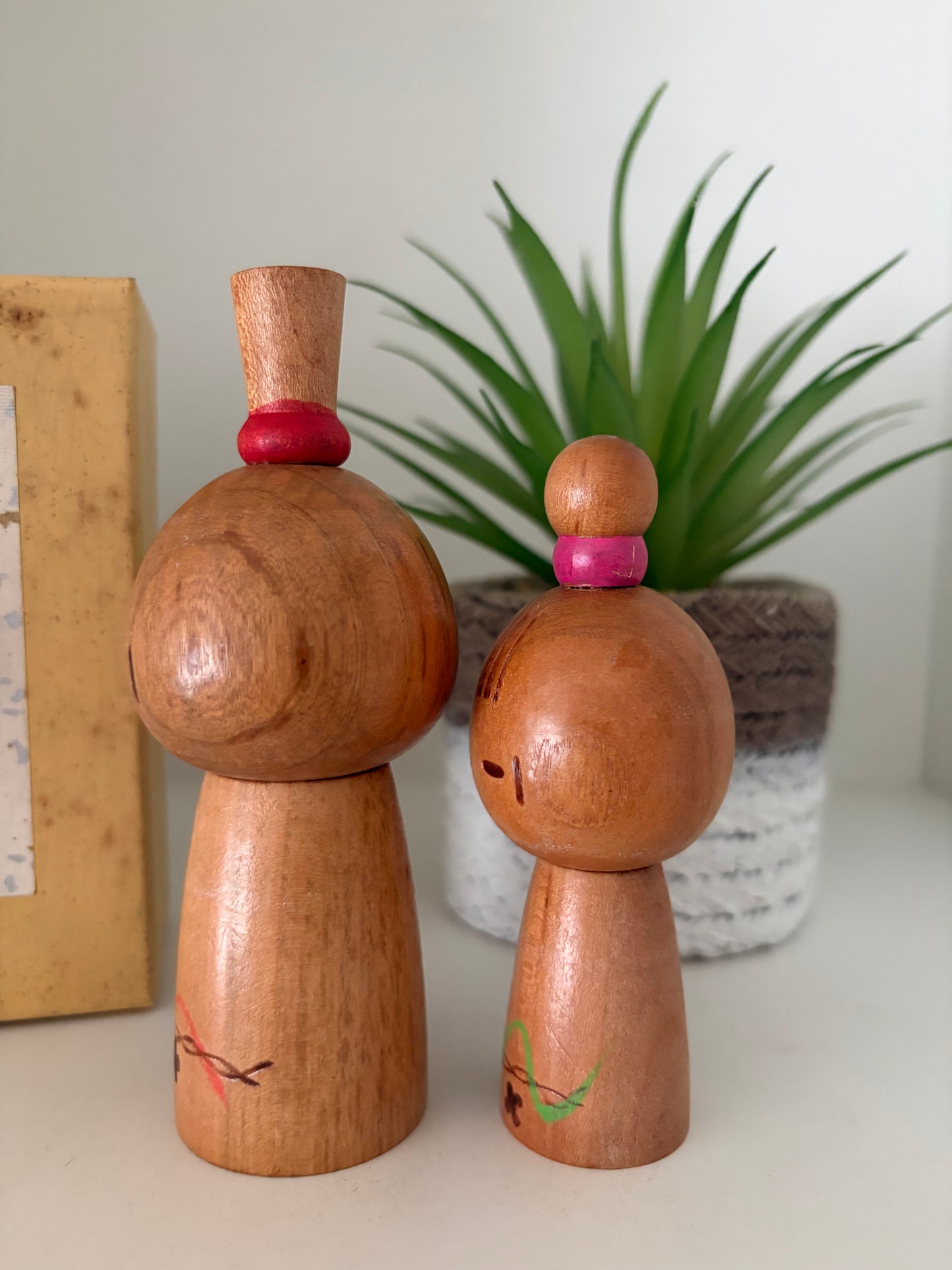 Vintage Sosaku kokeshi by Kato Masami (1925-)