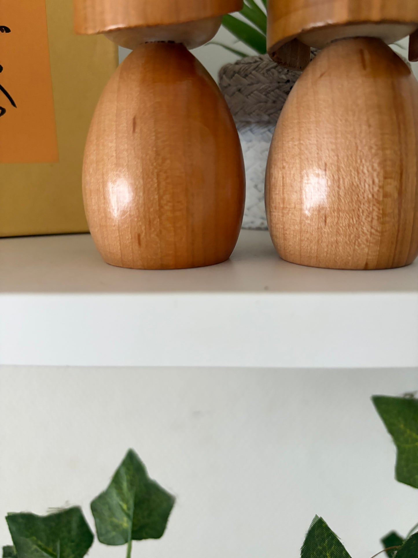 Vintage Sosaku kokeshi by Masashi Takeda - Love pair (1930-2015)