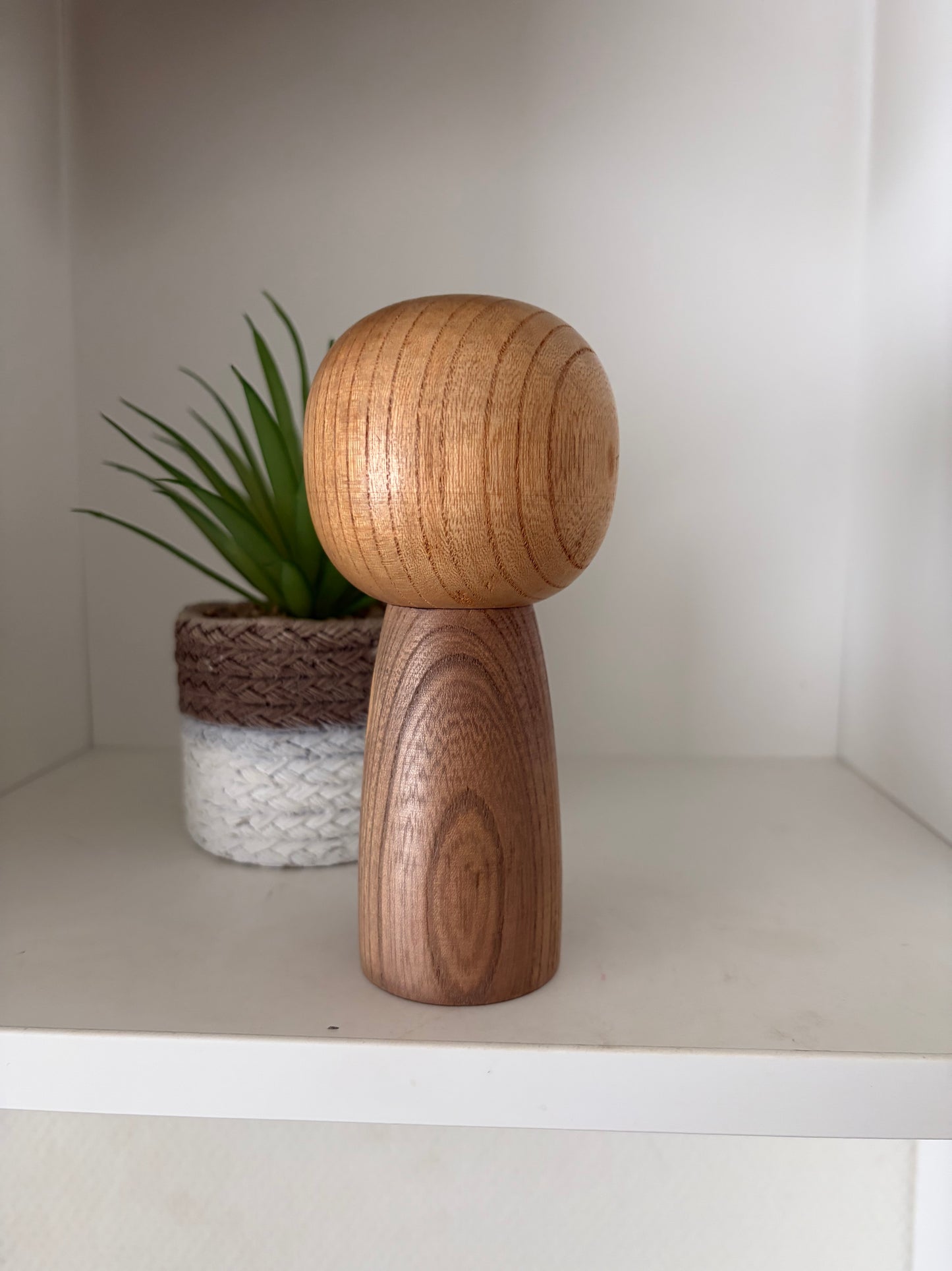 Vintage Sosaku kokeshi by Kato Masami (1925-)
