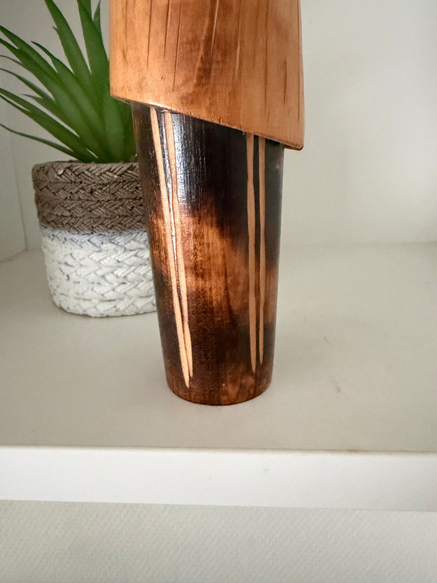 Rare vintage Yukinko kokeshi by Takeda Masashi (1930-)