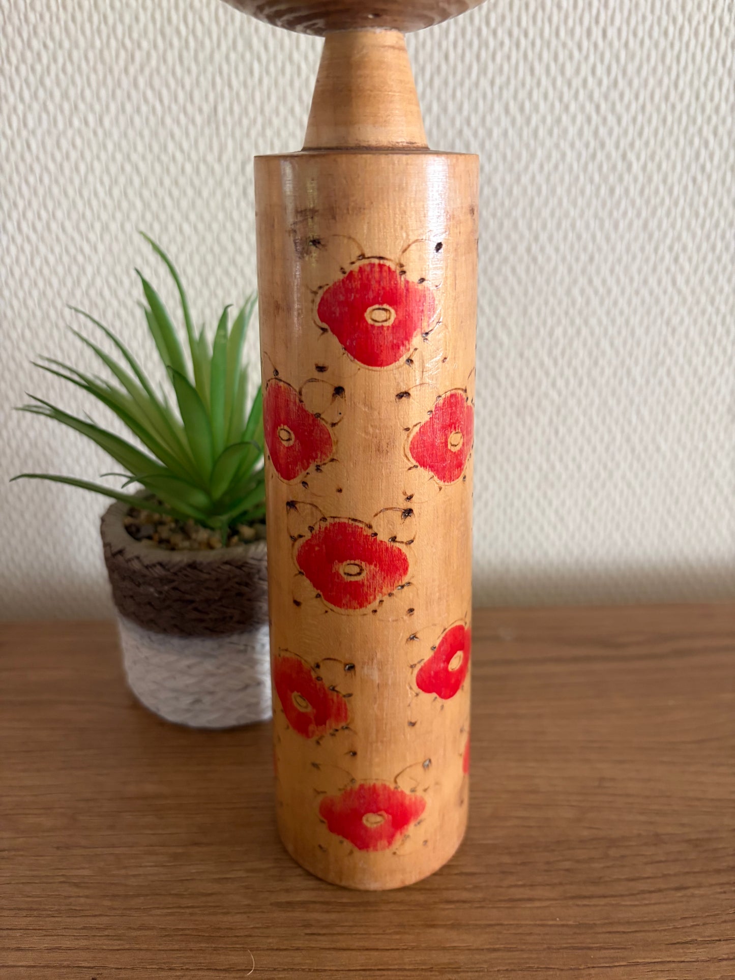 Rare Vintage Creative Kokeshi By Kano Chiyomatsu (1935-)