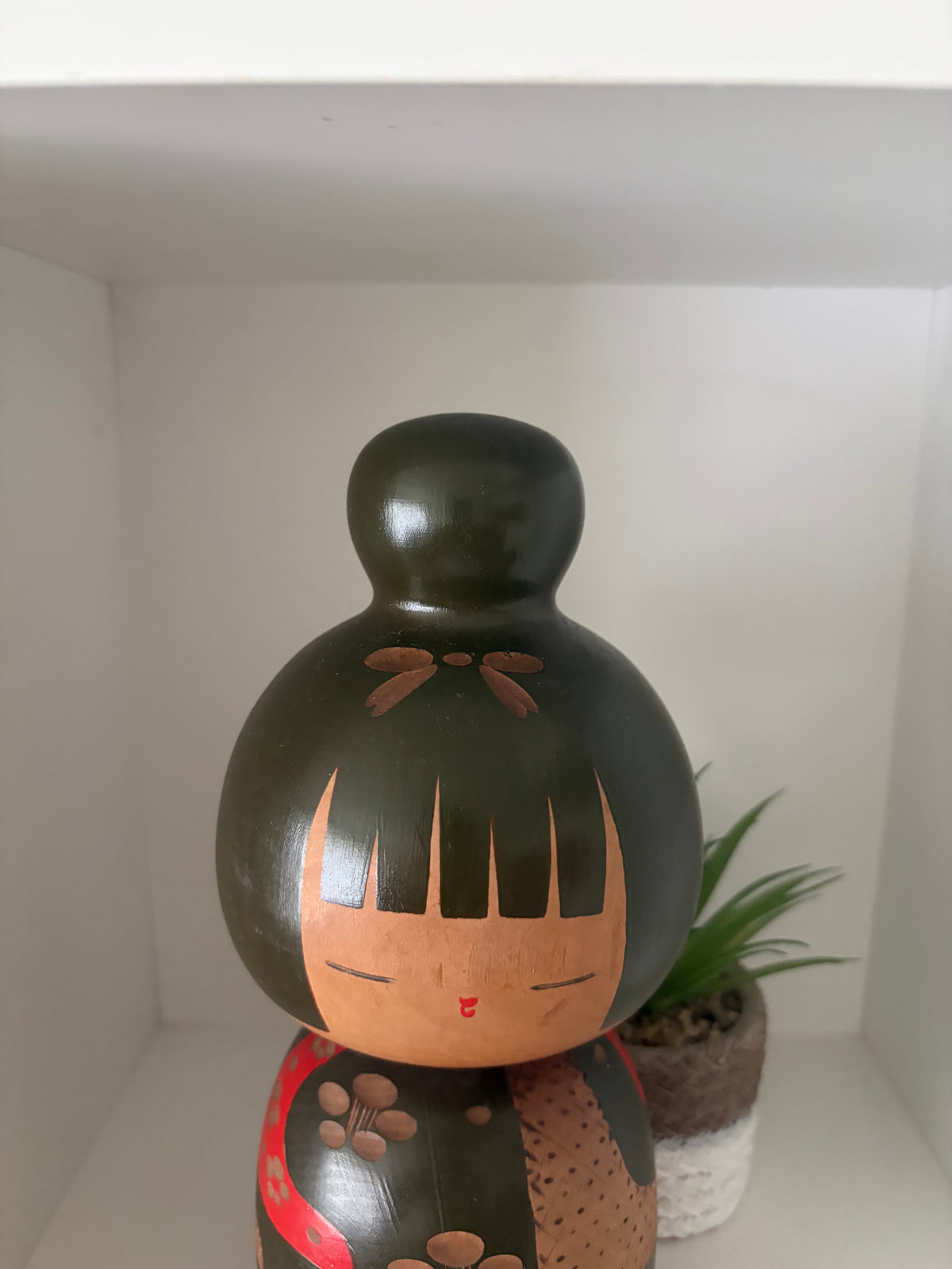 Vintage Sosaku kokeshi by Yuji Kawase (1938-) Big version