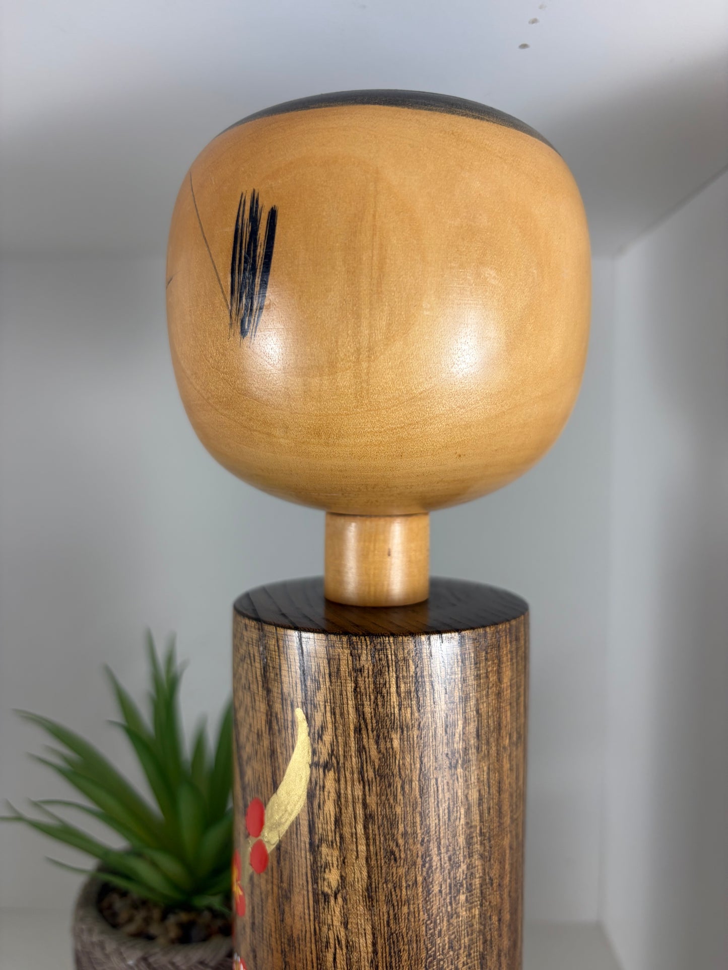 Rare vintage Sosaku kokeshi by Takahashi Hashime (1918-2002)