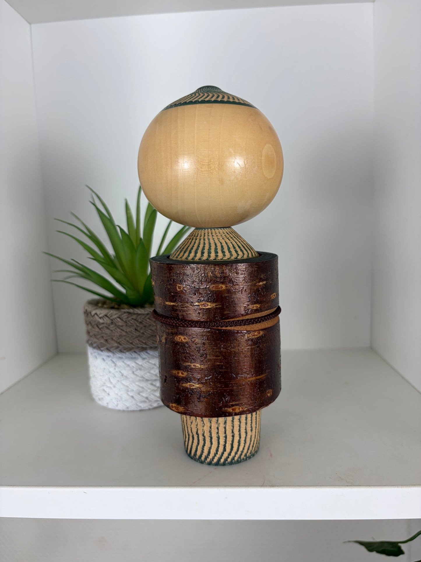 Vintage Sosaku kokeshi by Tamura Noboru