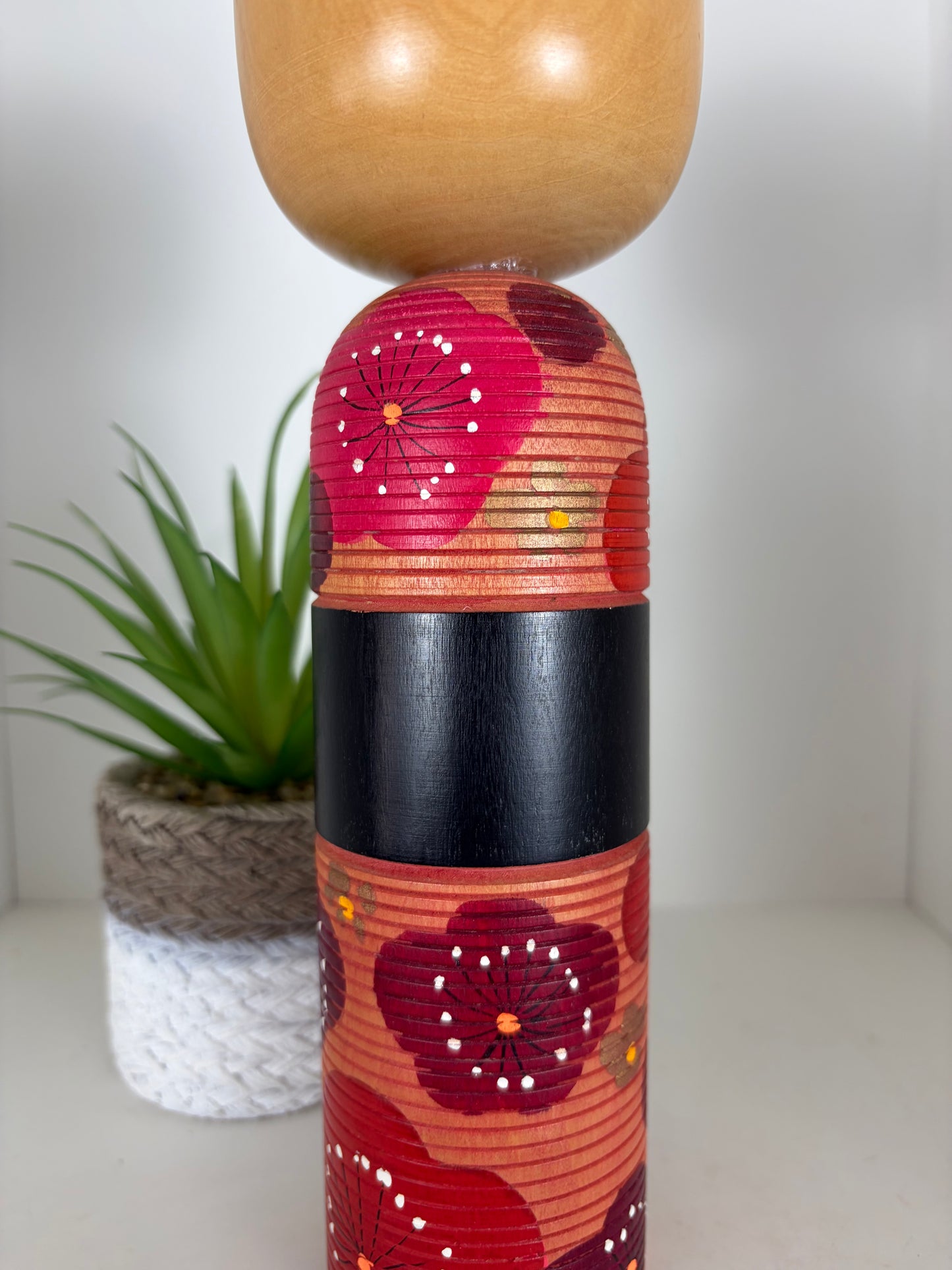 Vintage Creative Kokeshi By Takahashi Akinori (1957-)