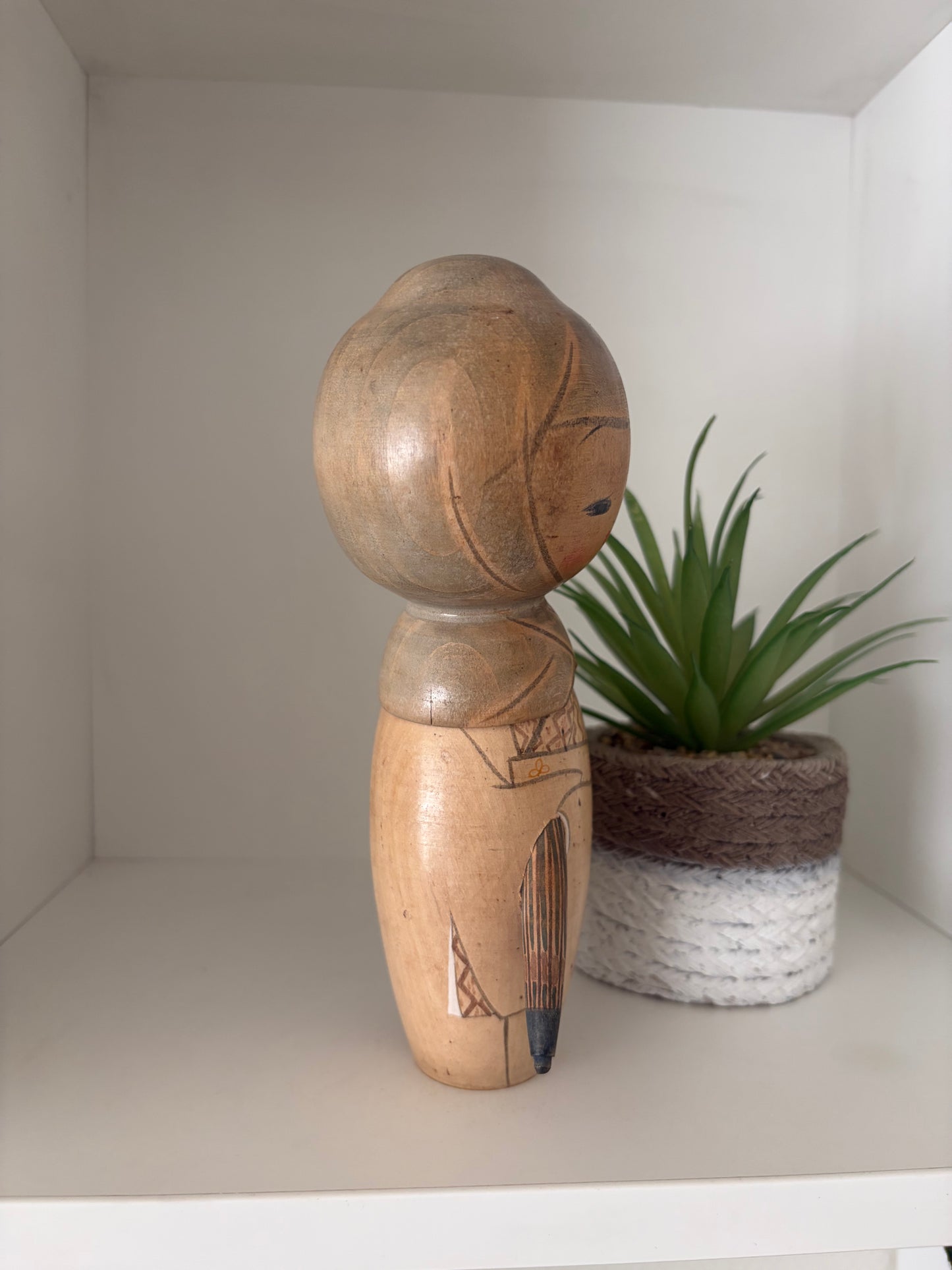Rare vintage Sosaku kokeshi by Imai Tamamizu