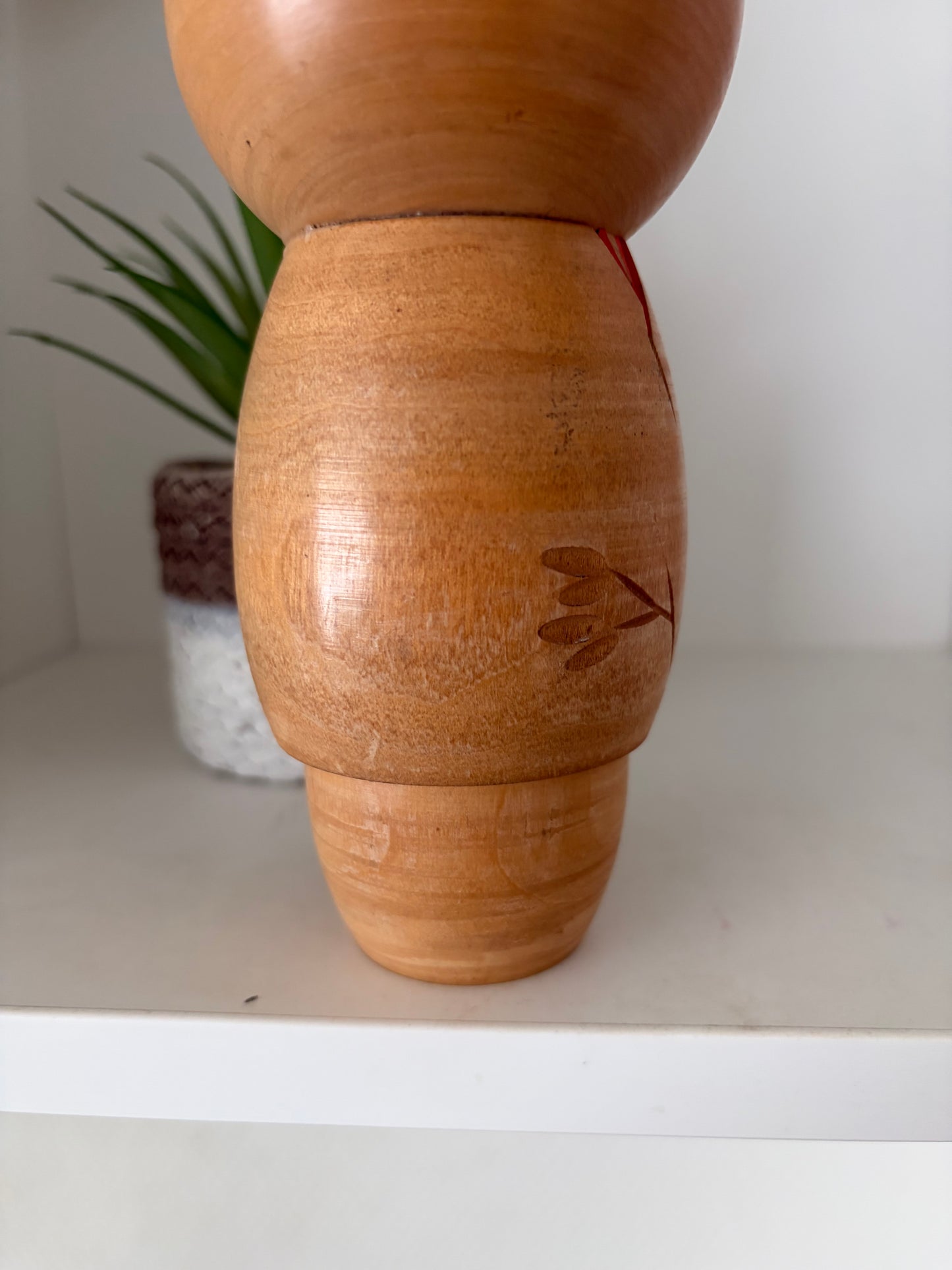 Rare vintage Sosaku kokeshi by Inosuke Kobayashi (1931-)