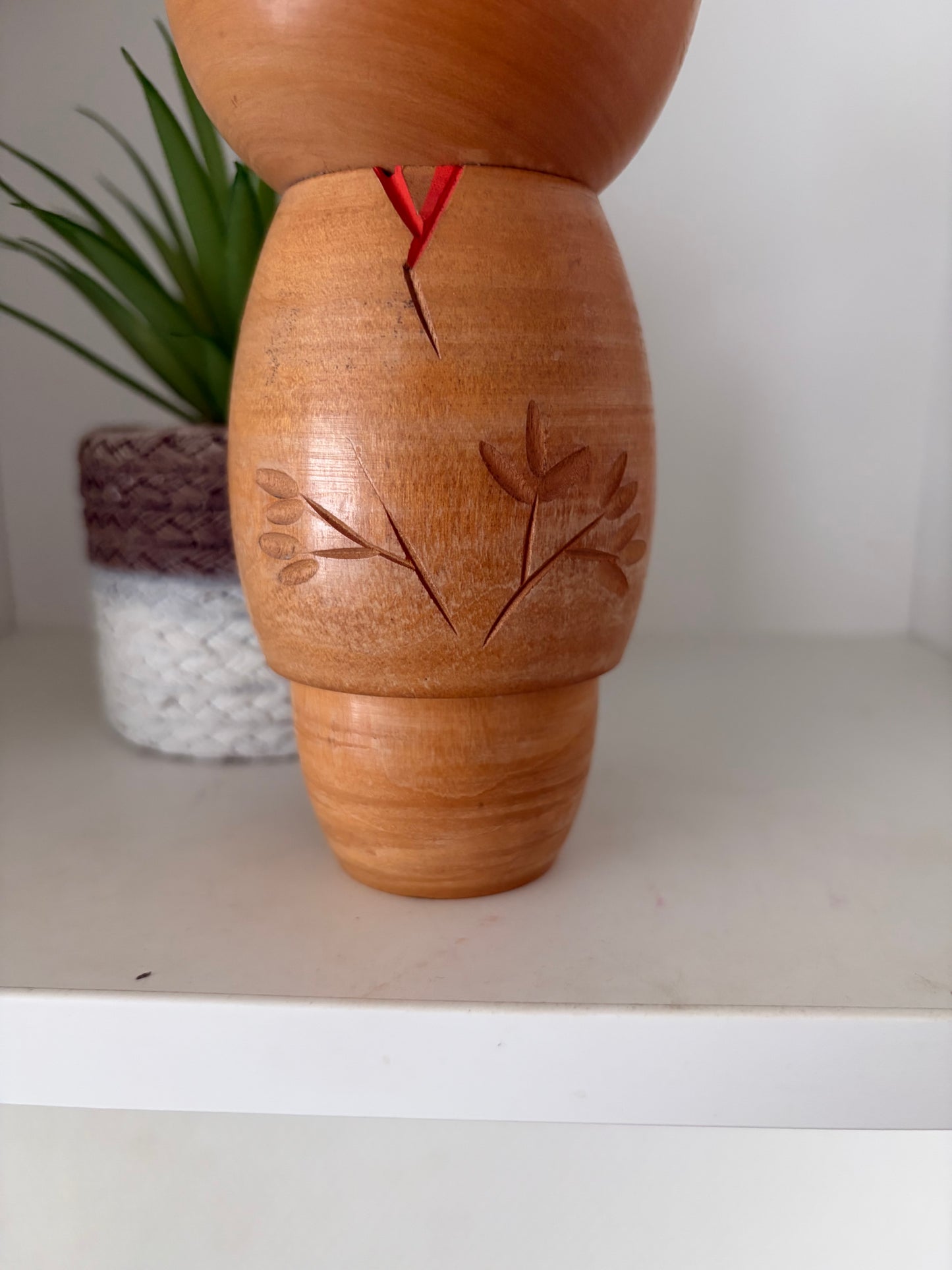 Rare vintage Sosaku kokeshi by Inosuke Kobayashi (1931-)