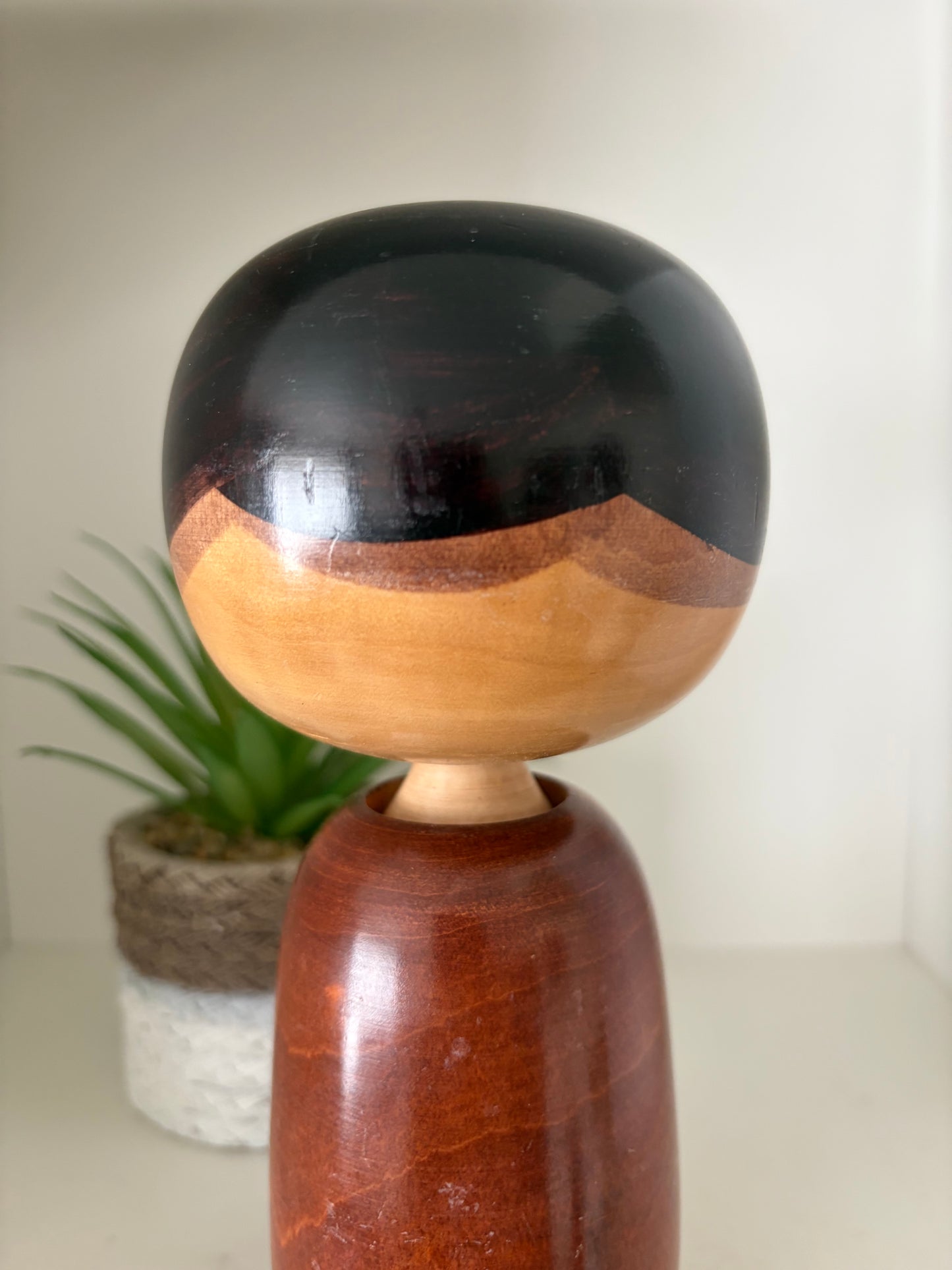 Vintage Sosaku kokeshi by Izumi Morijiro