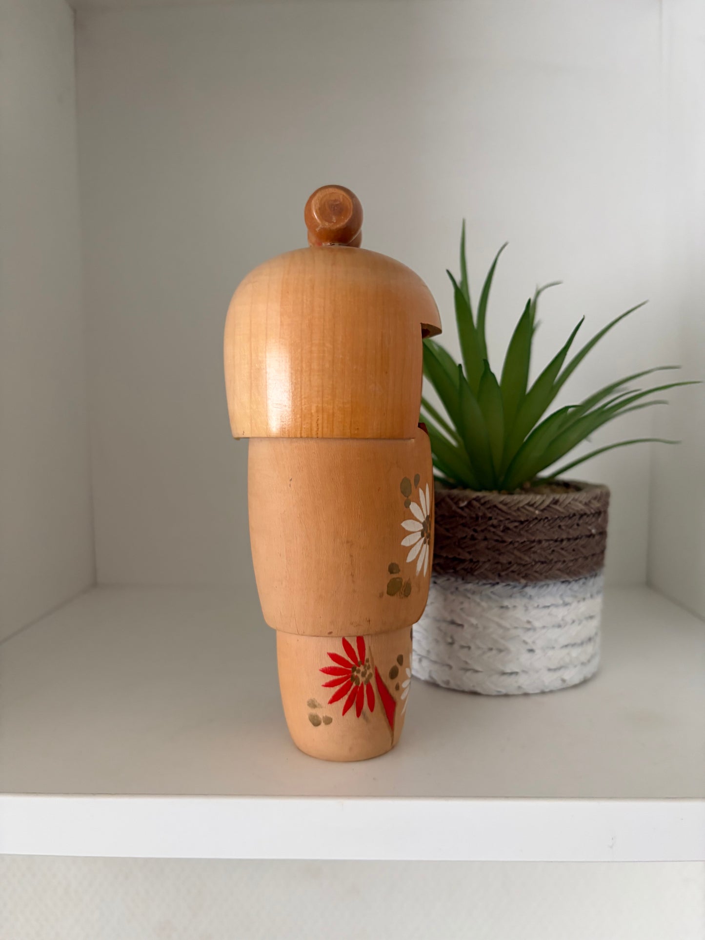 Vintage creative kokeshi by Hajime Miyashita (1940-)
