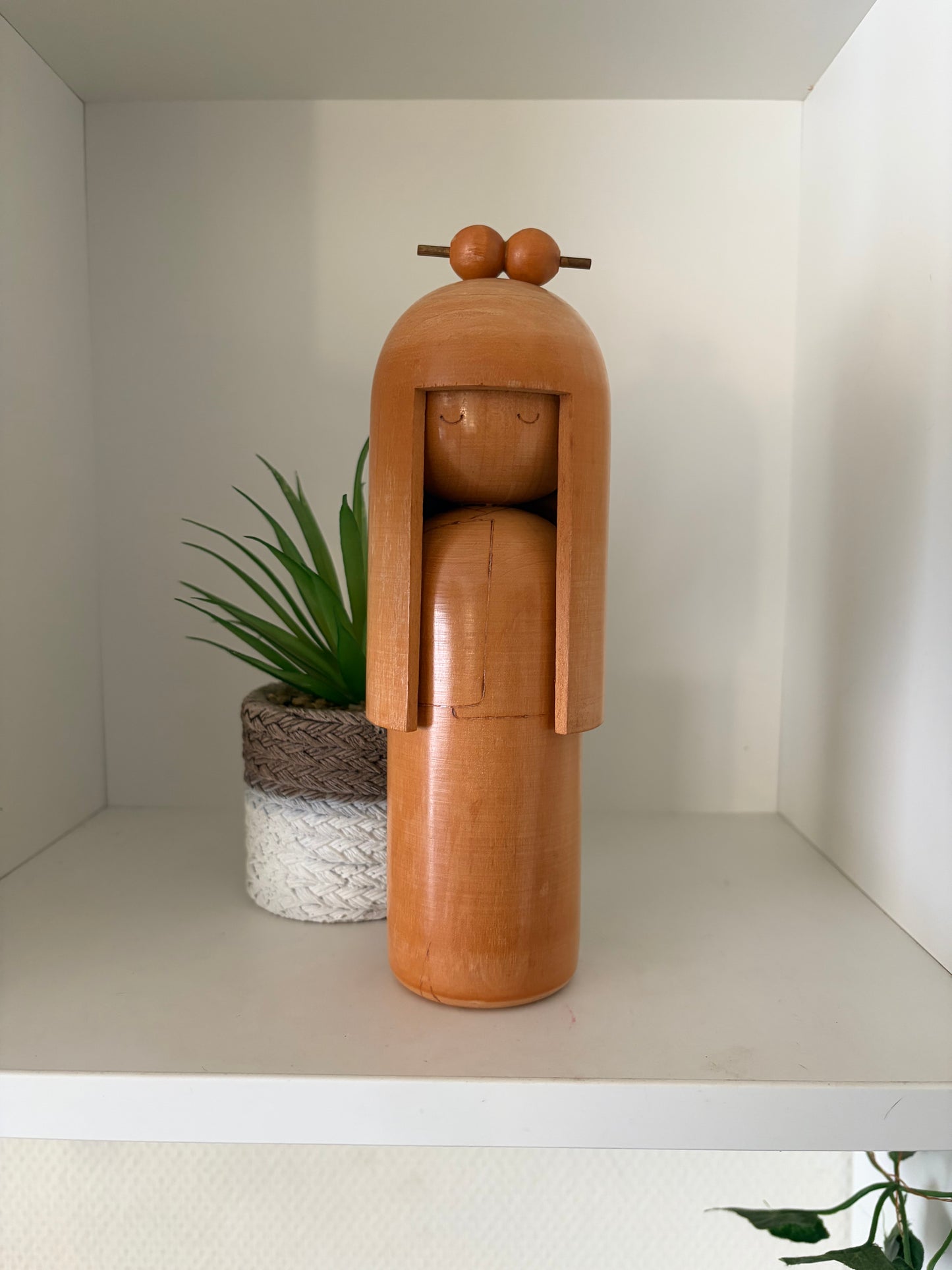 Vintage Sosaku kokeshi by Mitsuo