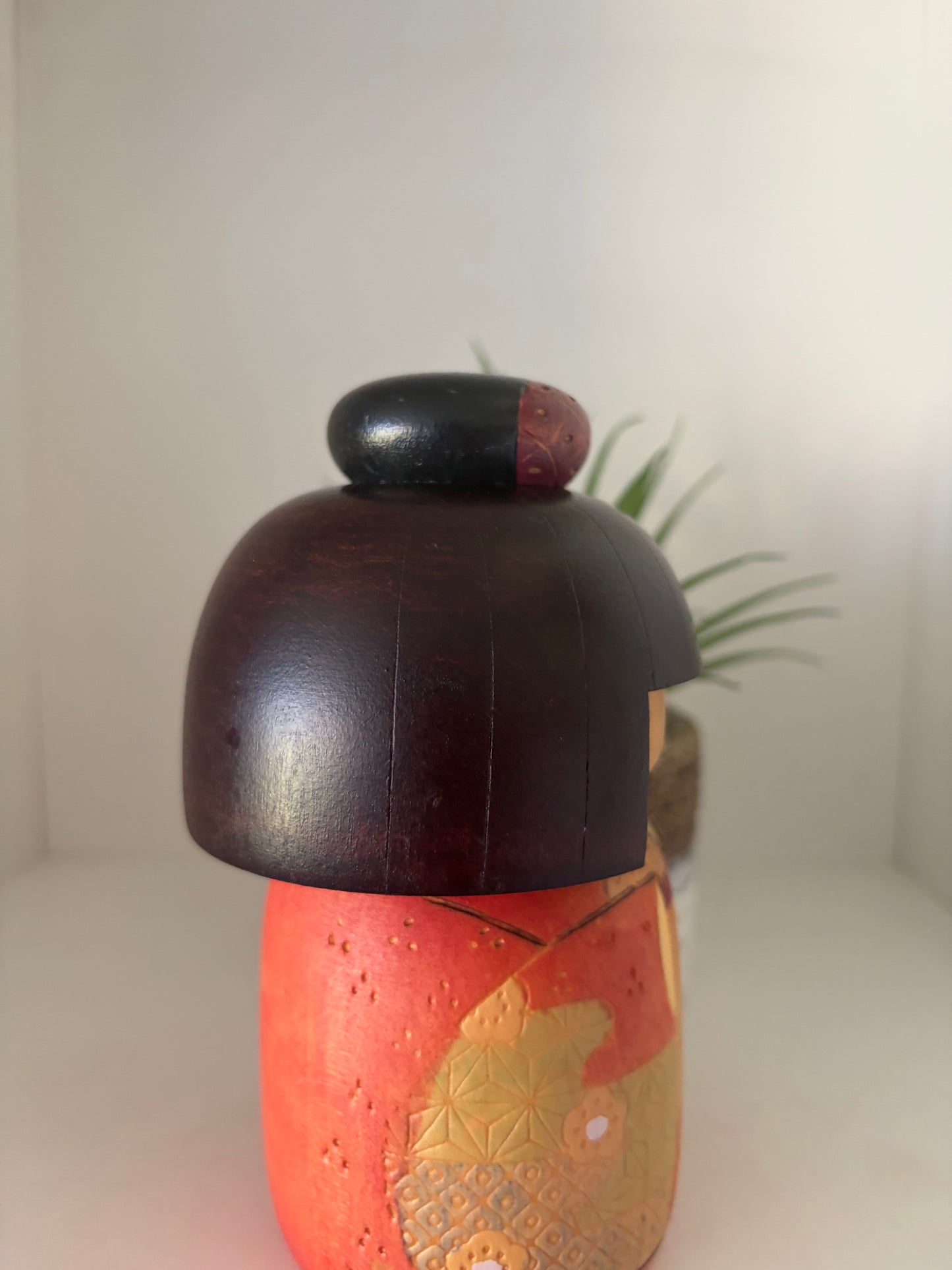 Vintage Gumma kokeshi by Kazuo Takamizawa (1927-)