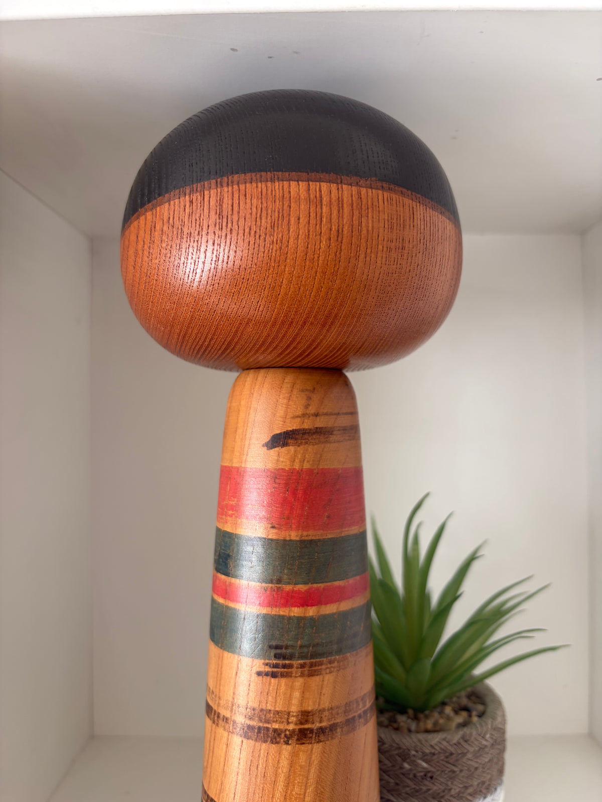 Vintage Sosaku kokeshi by Sanpei Yamakawa (1926-2012)