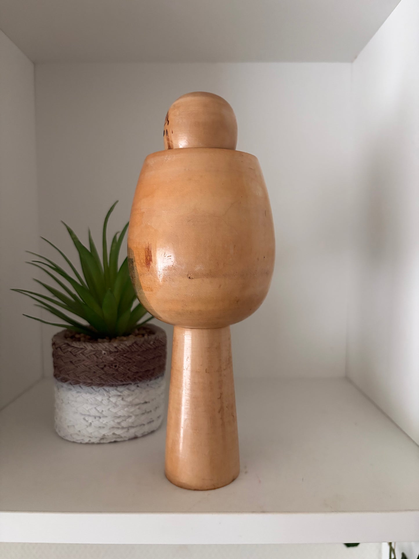 Rare Vintage Creative Kokeshi by renowned artisan Ikuyoshi Yokozuka - Mother and child