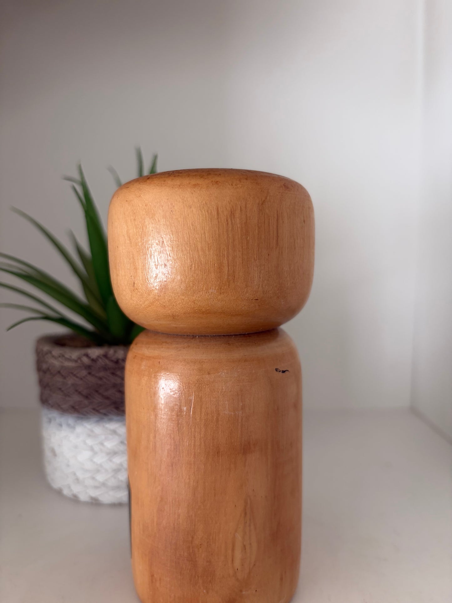 Rare Vintage Sosaku kokeshi by Yuji Kawase (1938-)